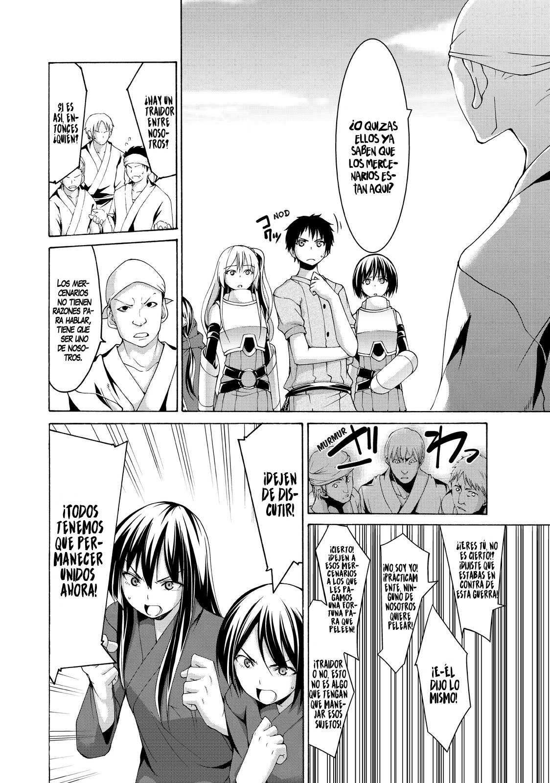 100-man no Inochi no Ue ni Ore wa Tatte Iru Capitulo 15 página 26