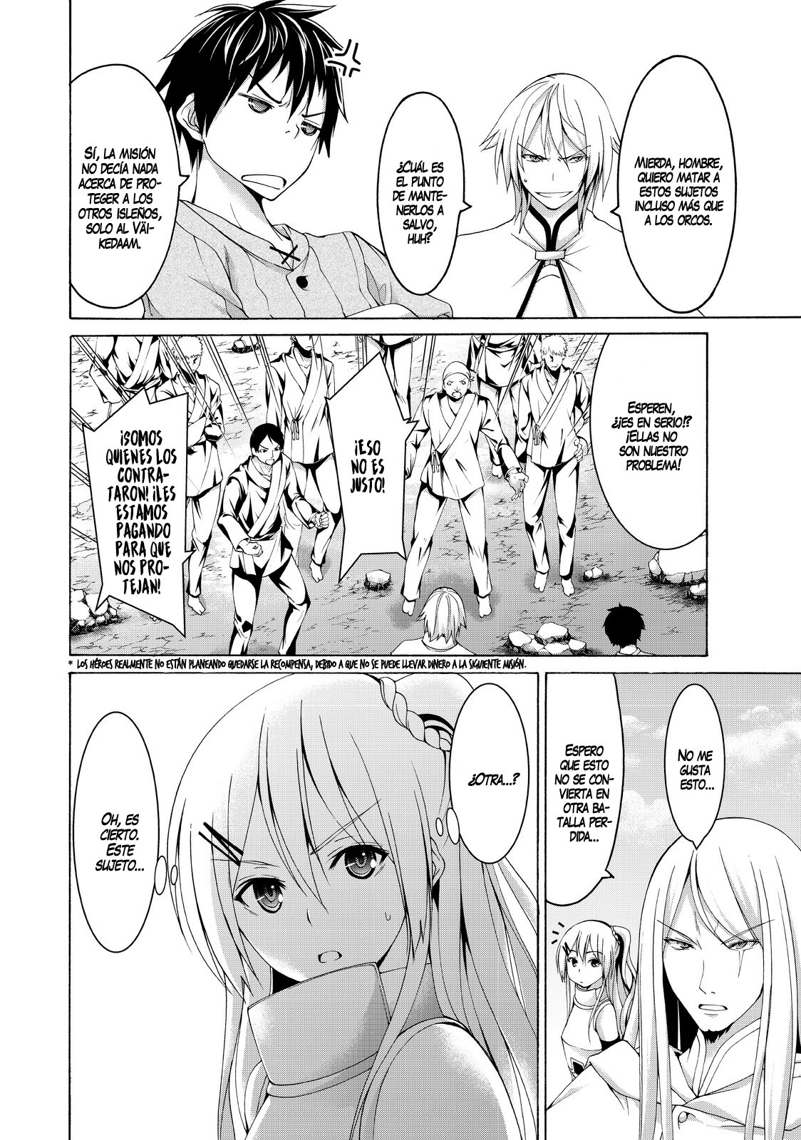 100-man no Inochi no Ue ni Ore wa Tatte Iru Capitulo 15 página 28