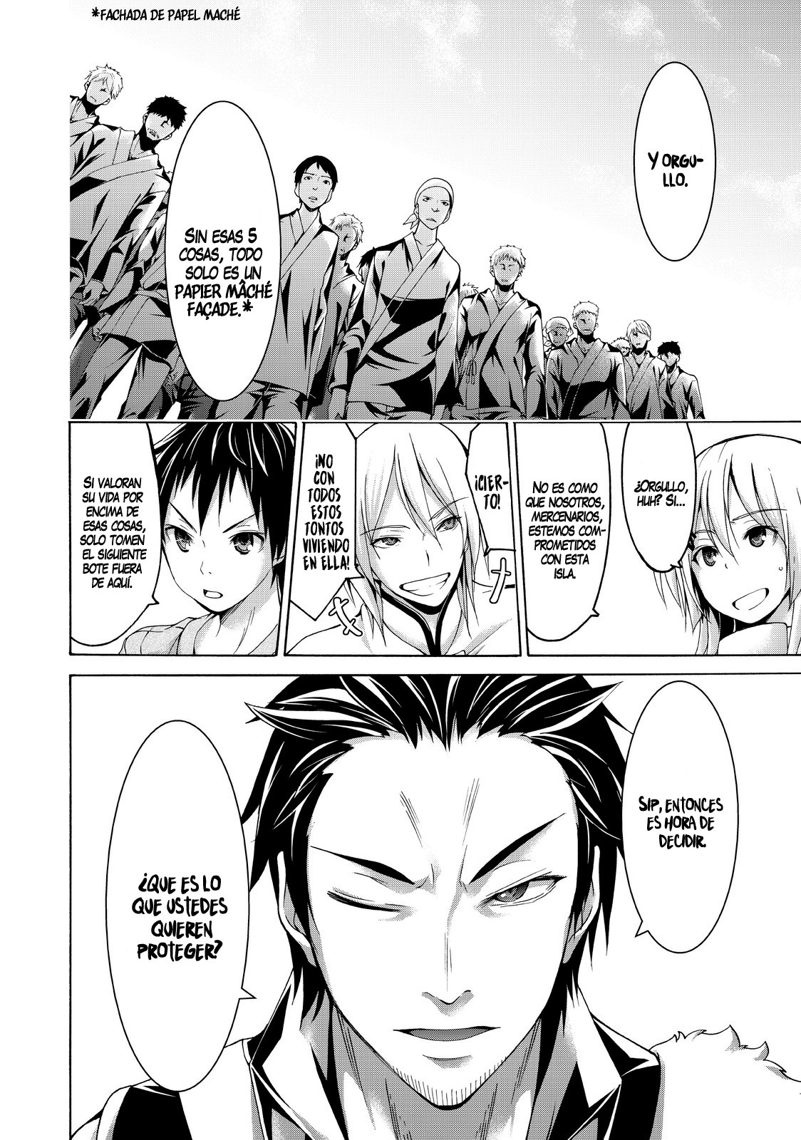 100-man no Inochi no Ue ni Ore wa Tatte Iru Capitulo 15 página 34
