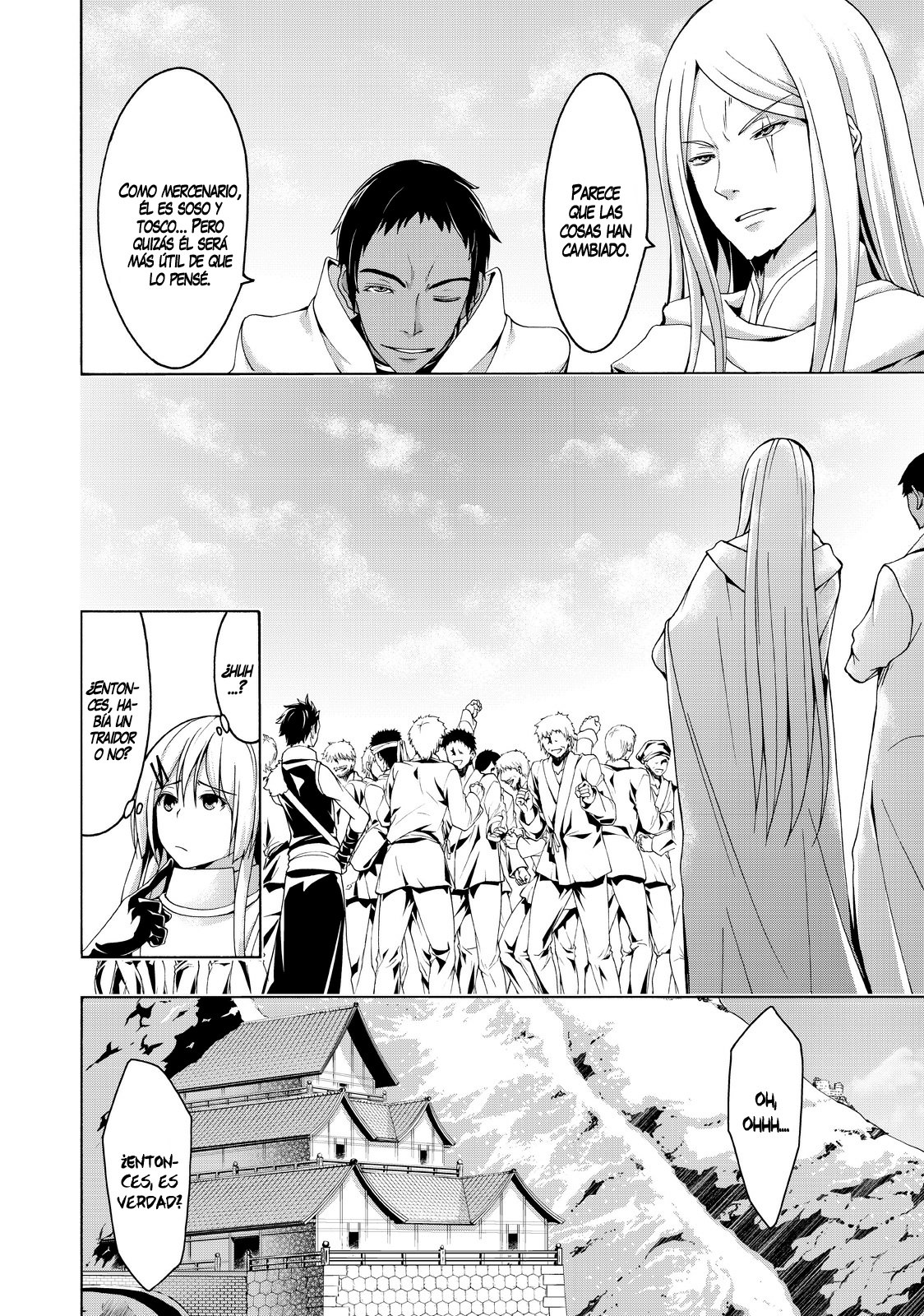 100-man no Inochi no Ue ni Ore wa Tatte Iru Capitulo 15 página 36