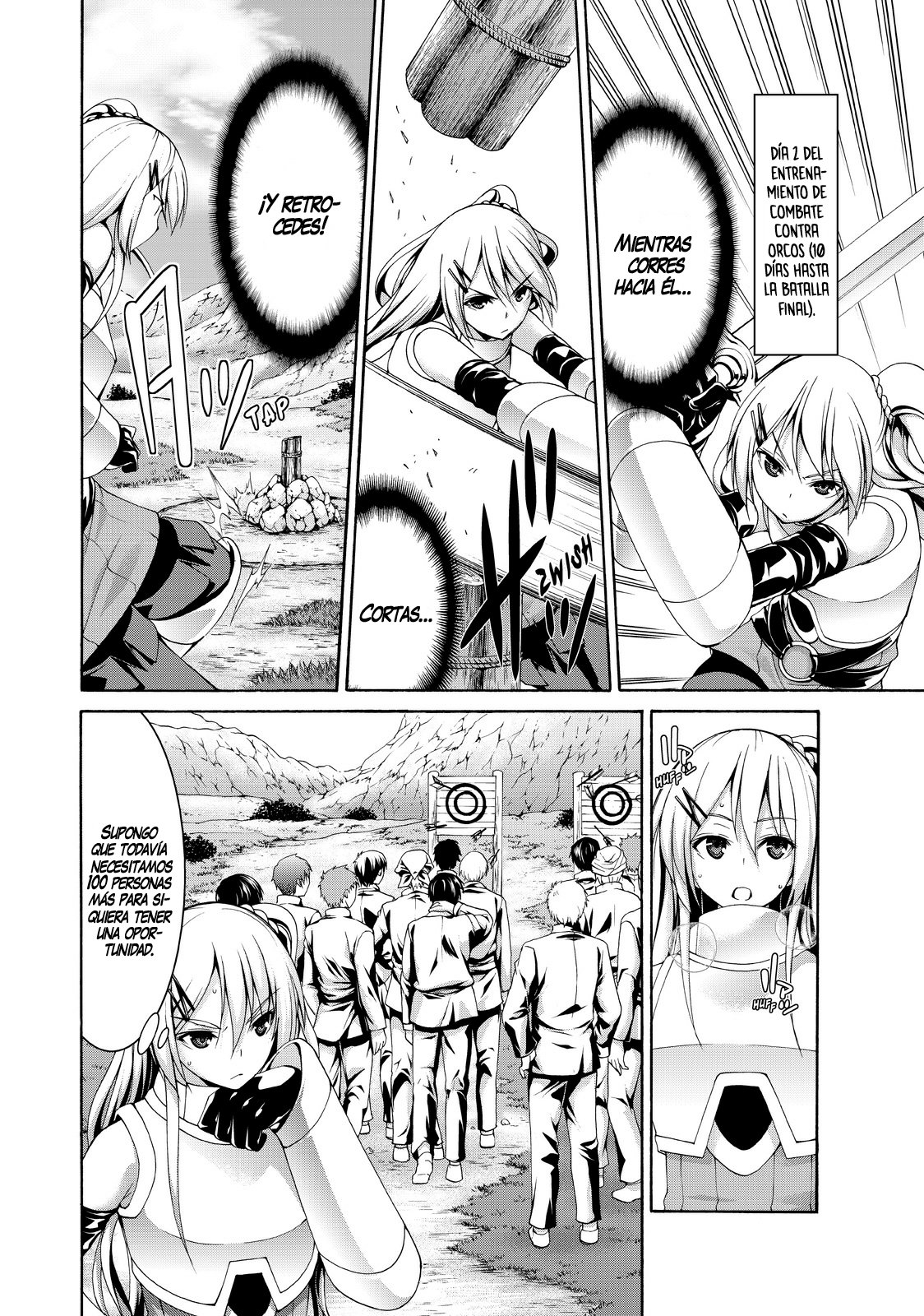100-man no Inochi no Ue ni Ore wa Tatte Iru Capitulo 15 página 6