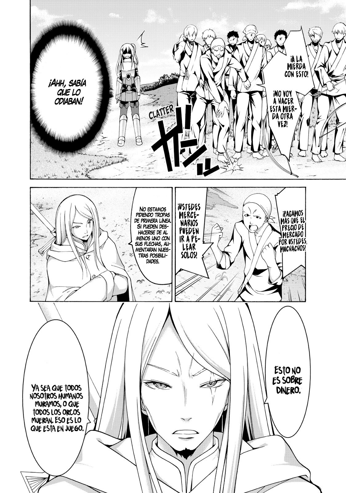100-man no Inochi no Ue ni Ore wa Tatte Iru Capitulo 15 página 8