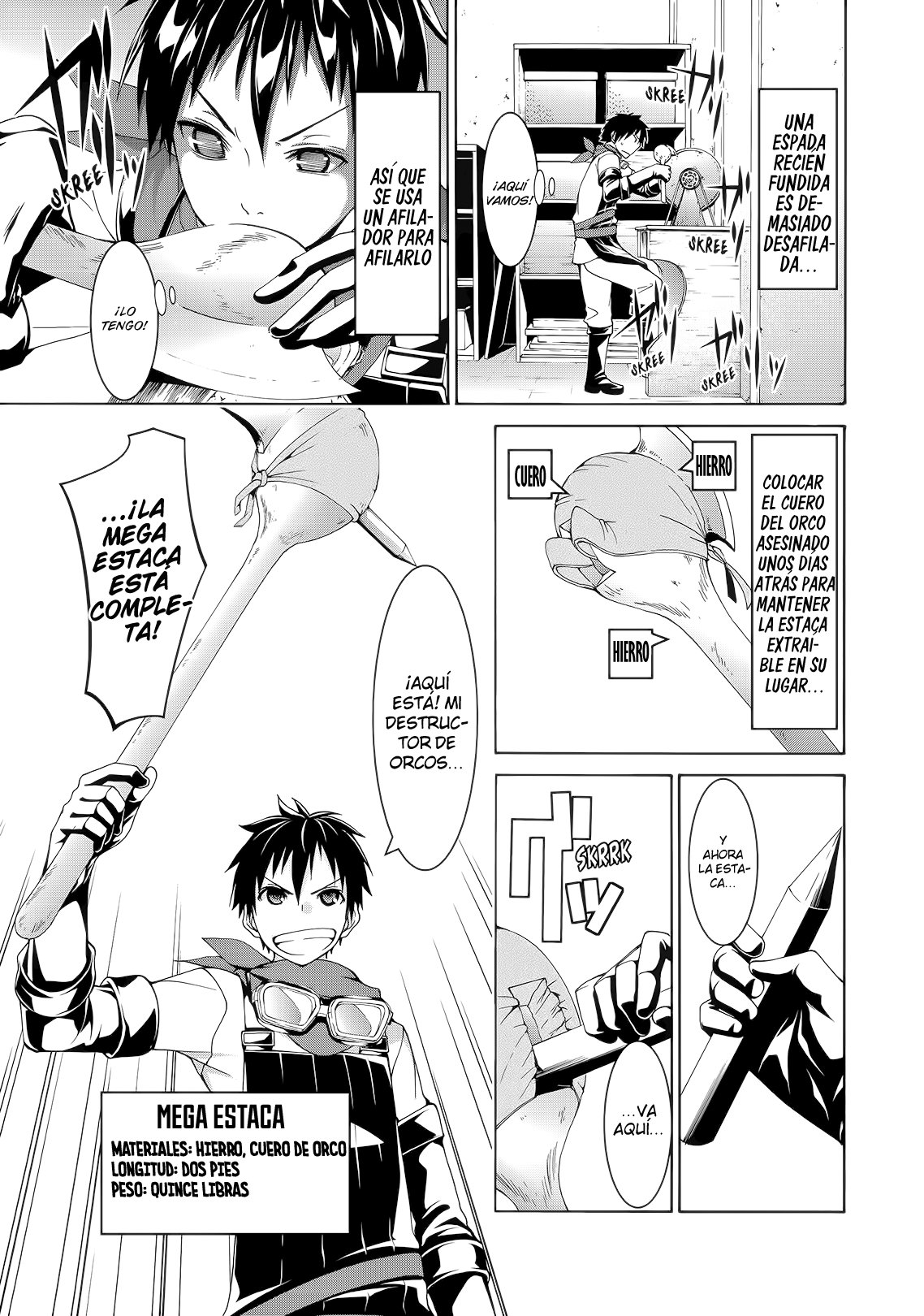 100-man no Inochi no Ue ni Ore wa Tatte Iru Capitulo 16: UNA MEGA ESTACA Y EL ATAQUE SORPRESA página 13