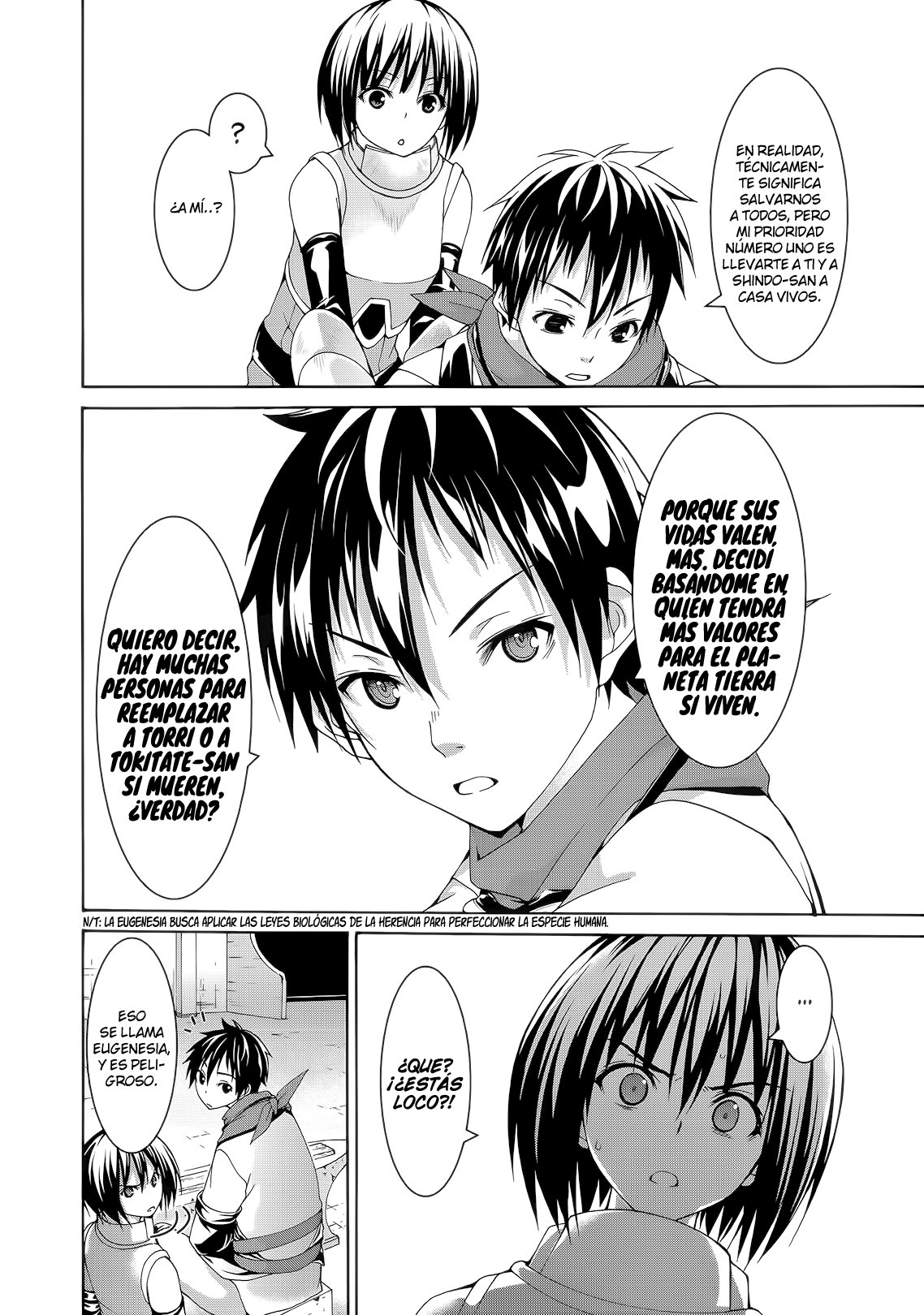 100-man no Inochi no Ue ni Ore wa Tatte Iru Capitulo 16: UNA MEGA ESTACA Y EL ATAQUE SORPRESA página 20