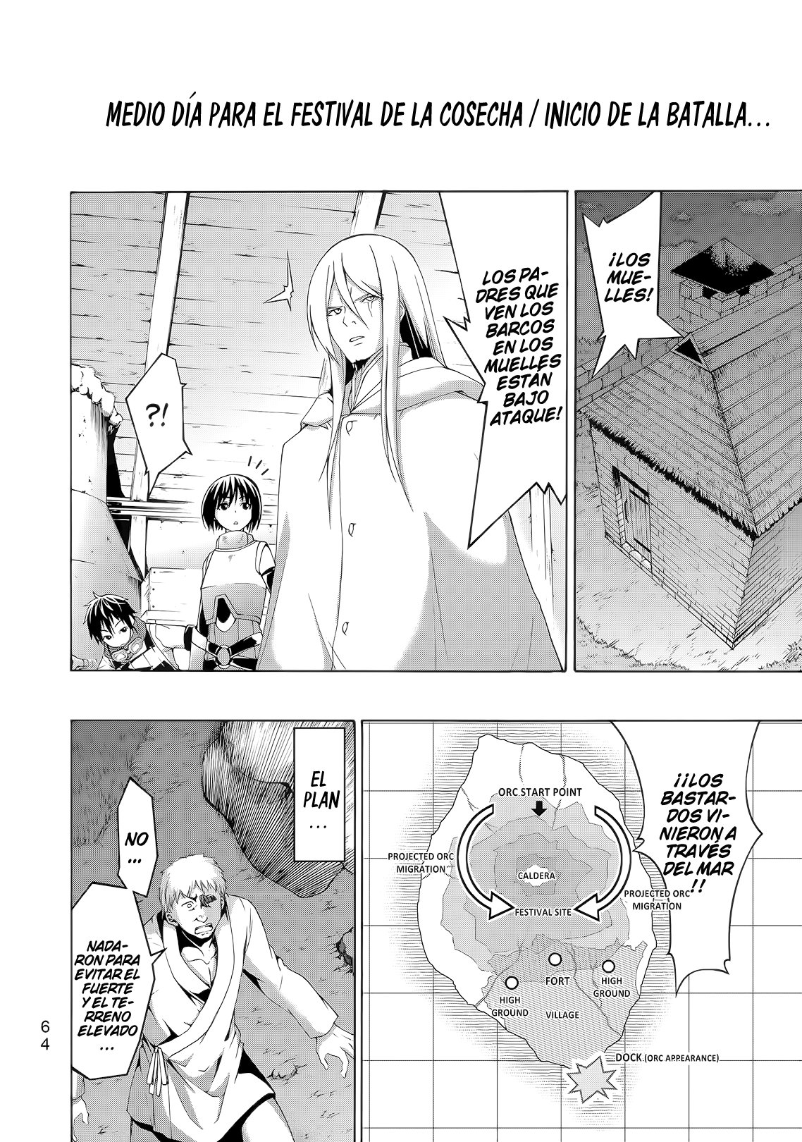 100-man no Inochi no Ue ni Ore wa Tatte Iru Capitulo 16: UNA MEGA ESTACA Y EL ATAQUE SORPRESA página 26