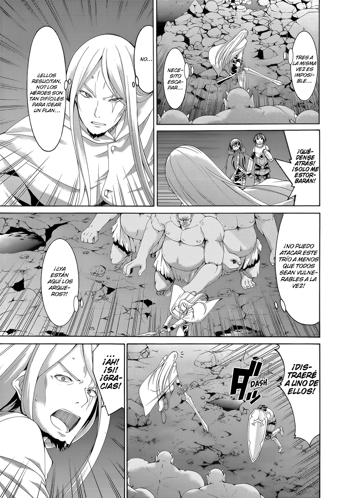 100-man no Inochi no Ue ni Ore wa Tatte Iru Capitulo 16: UNA MEGA ESTACA Y EL ATAQUE SORPRESA página 33