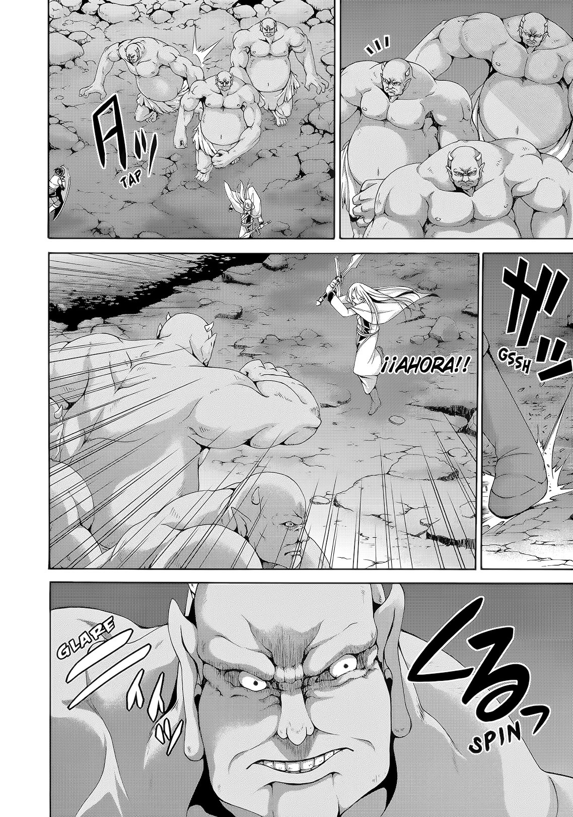 100-man no Inochi no Ue ni Ore wa Tatte Iru Capitulo 16: UNA MEGA ESTACA Y EL ATAQUE SORPRESA página 34
