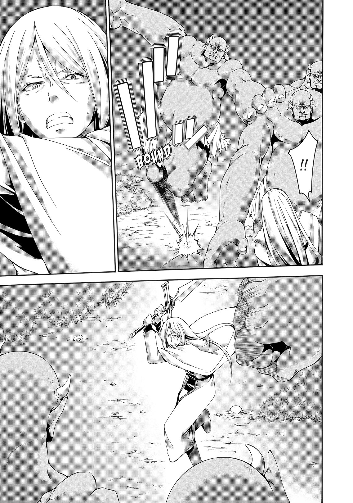 100-man no Inochi no Ue ni Ore wa Tatte Iru Capitulo 16: UNA MEGA ESTACA Y EL ATAQUE SORPRESA página 35