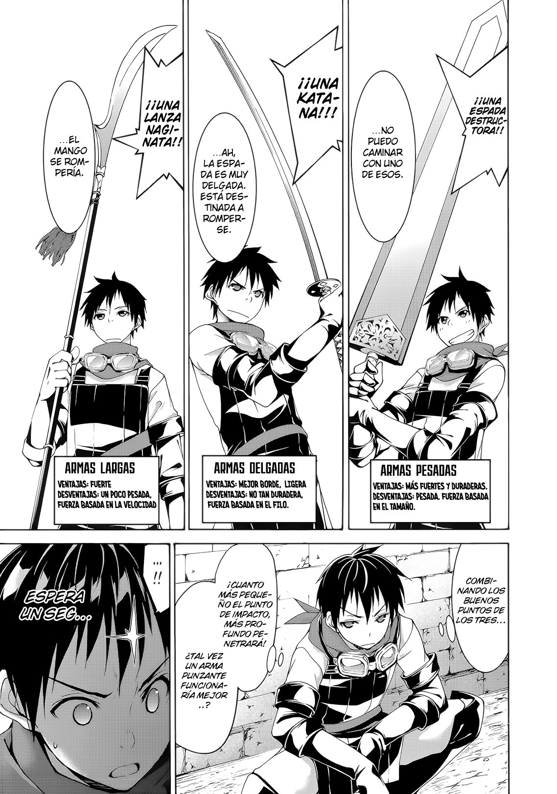 100-man no Inochi no Ue ni Ore wa Tatte Iru Capitulo 16: UNA MEGA ESTACA Y EL ATAQUE SORPRESA página 7