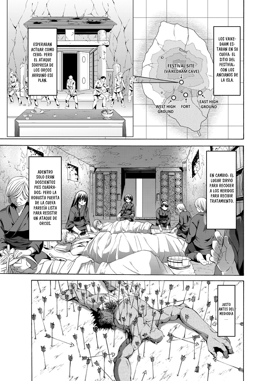 100-man no Inochi no Ue ni Ore wa Tatte Iru Capitulo 17: Huida de gloria y gloria a los que huyen. página 12