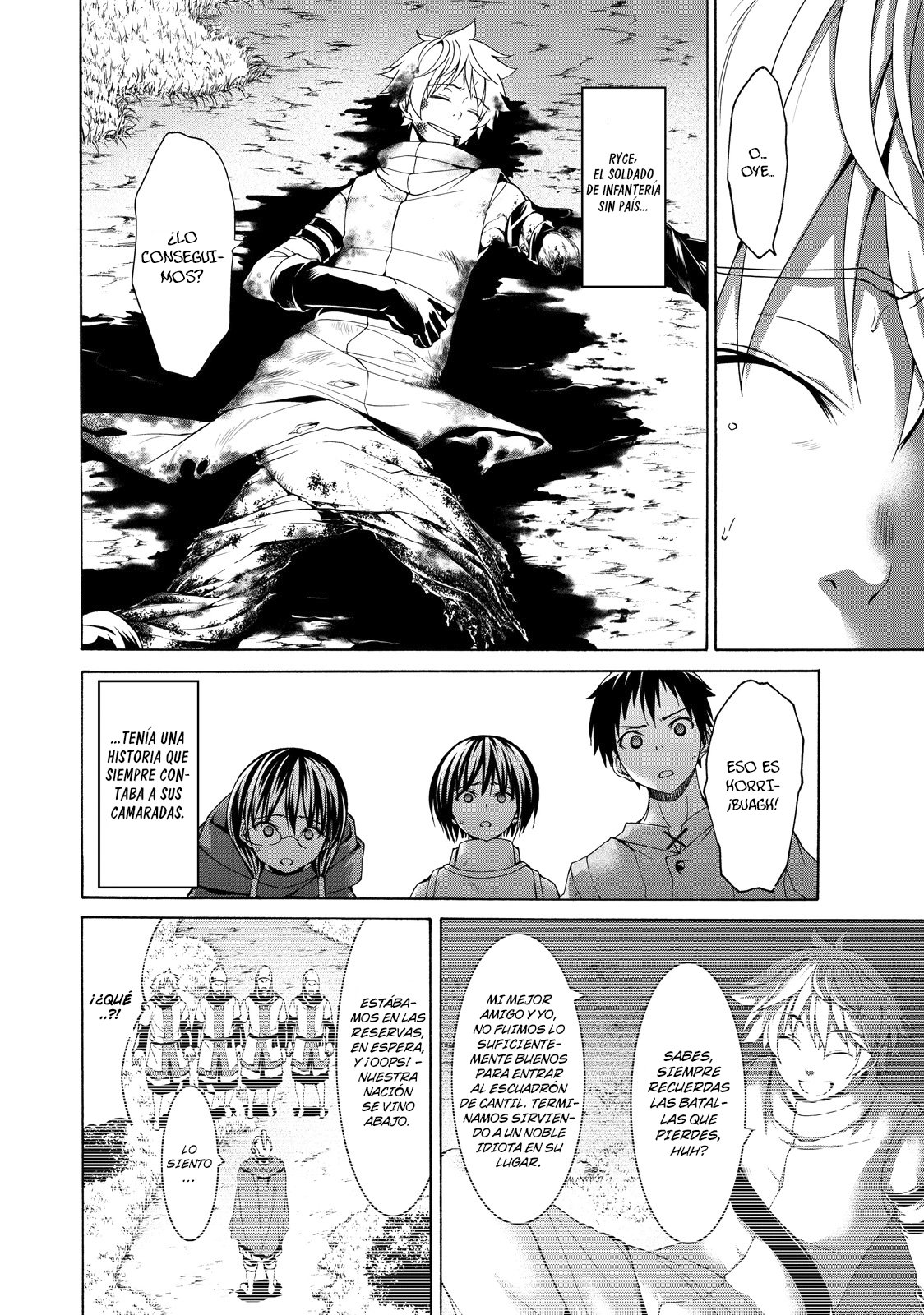 100-man no Inochi no Ue ni Ore wa Tatte Iru Capitulo 17: Huida de gloria y gloria a los que huyen. página 31