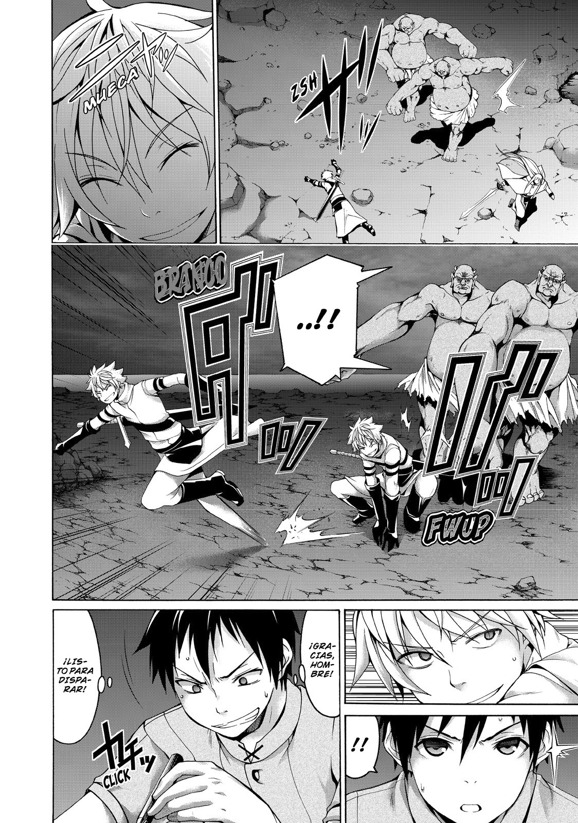 100-man no Inochi no Ue ni Ore wa Tatte Iru Capitulo 17: Huida de gloria y gloria a los que huyen. página 5