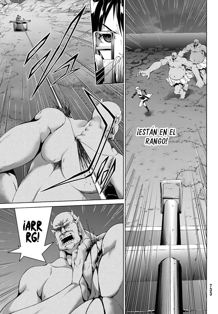 100-man no Inochi no Ue ni Ore wa Tatte Iru Capitulo 17: Huida de gloria y gloria a los que huyen. página 6