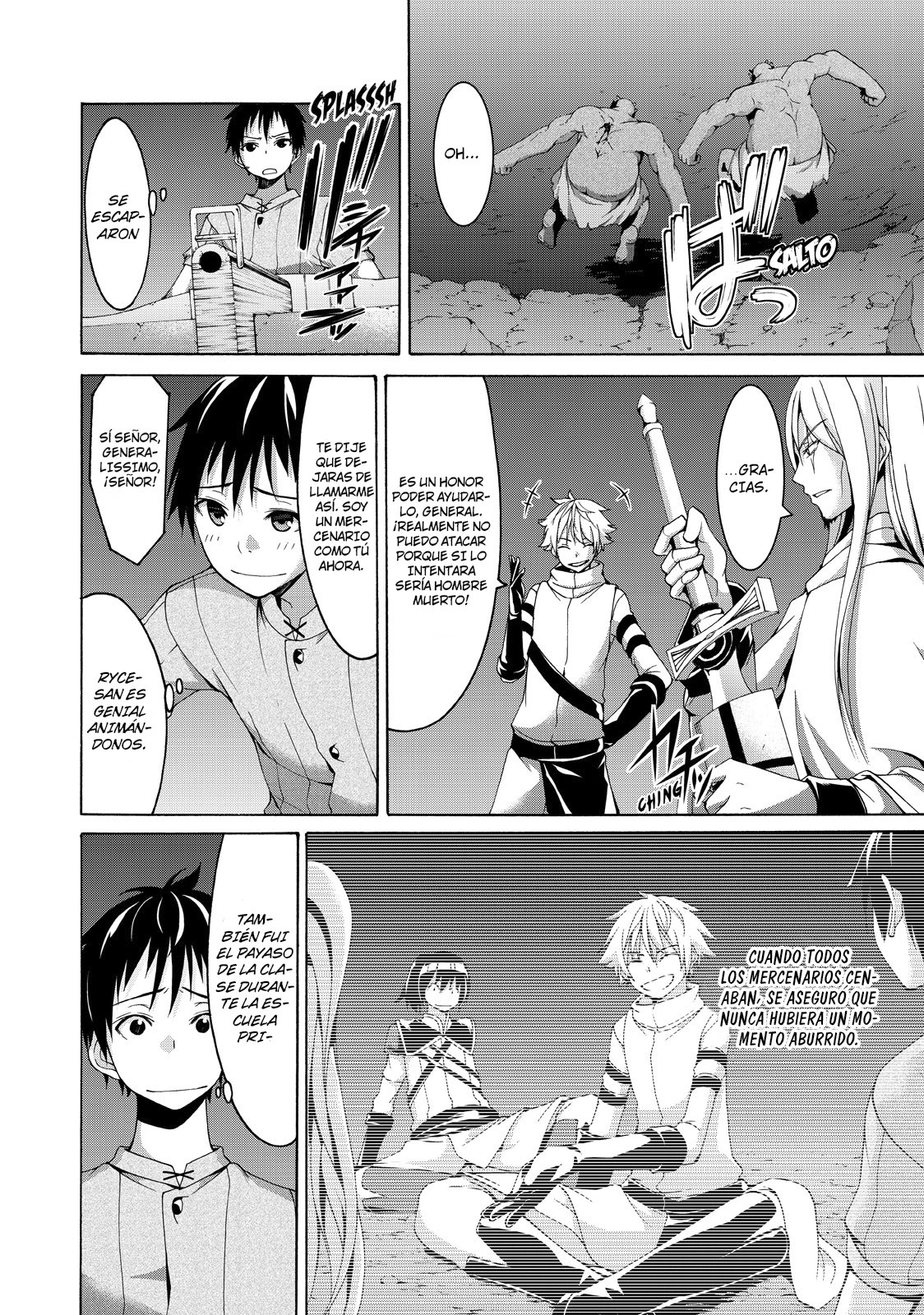 100-man no Inochi no Ue ni Ore wa Tatte Iru Capitulo 17: Huida de gloria y gloria a los que huyen. página 7