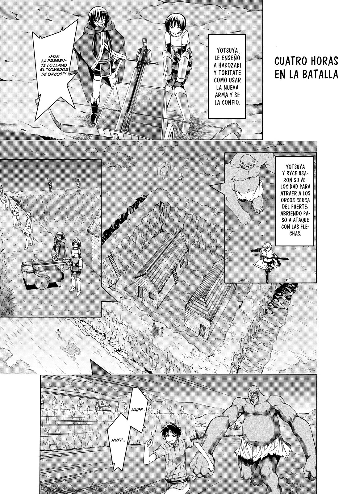 100-man no Inochi no Ue ni Ore wa Tatte Iru Capitulo 17: Huida de gloria y gloria a los que huyen. página 8