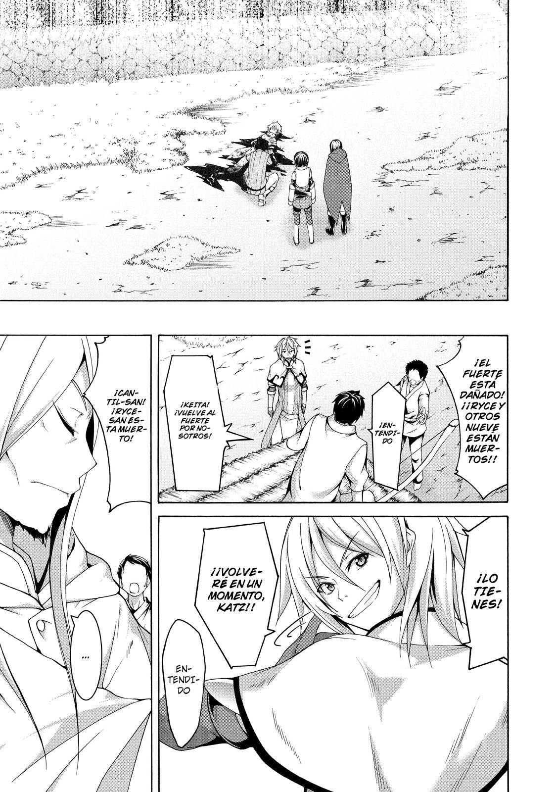 100-man no Inochi no Ue ni Ore wa Tatte Iru Capitulo 17 página 36
