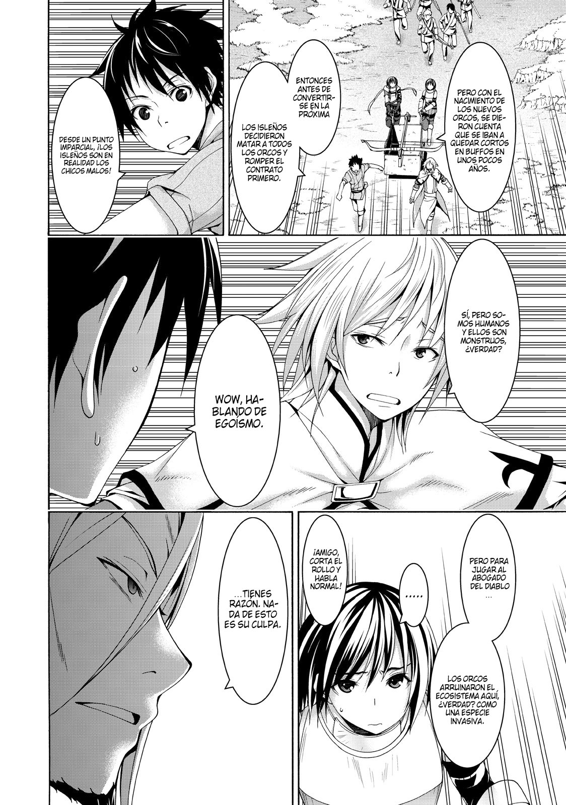 100-man no Inochi no Ue ni Ore wa Tatte Iru Capitulo 18: Todo lo que podían hacer era mirar hacia arriba página 11
