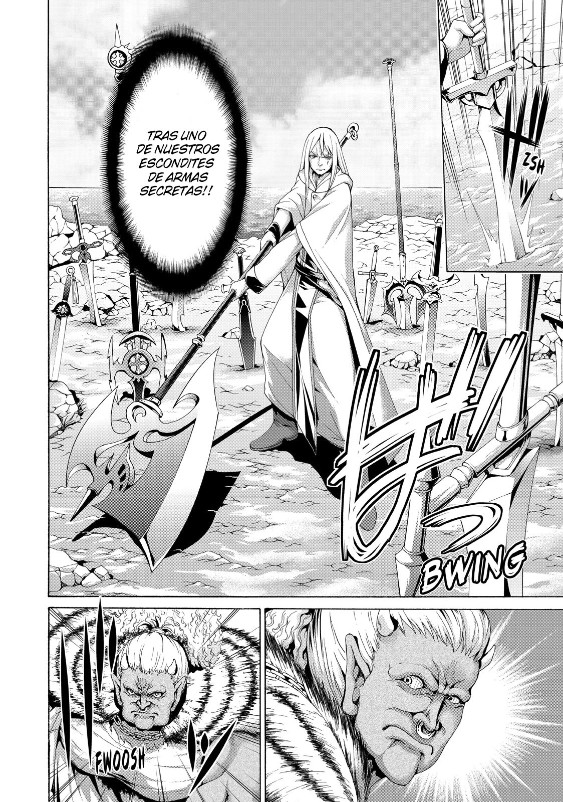 100-man no Inochi no Ue ni Ore wa Tatte Iru Capitulo 18: Todo lo que podían hacer era mirar hacia arriba página 19