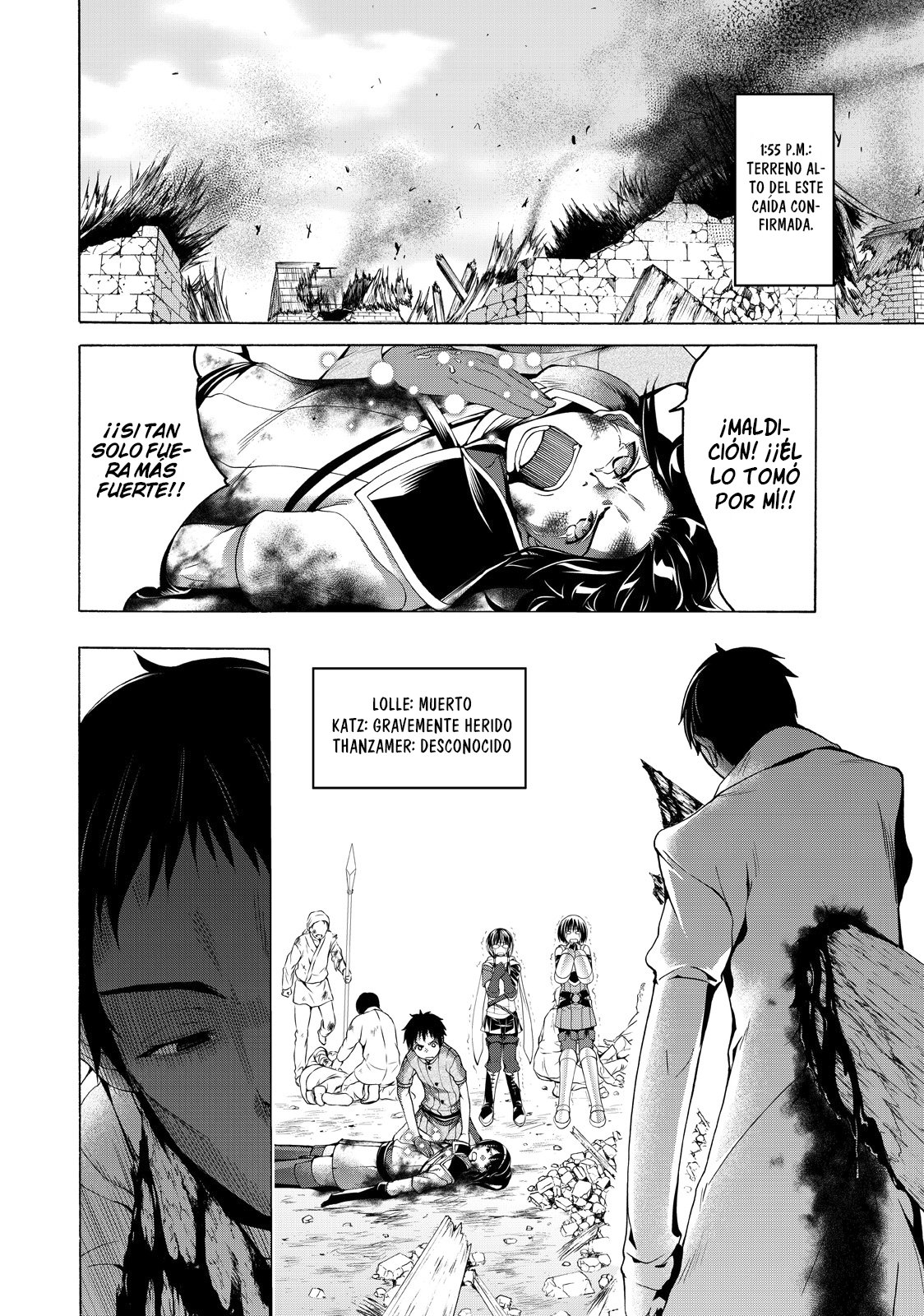 100-man no Inochi no Ue ni Ore wa Tatte Iru Capitulo 18: Todo lo que podían hacer era mirar hacia arriba página 25