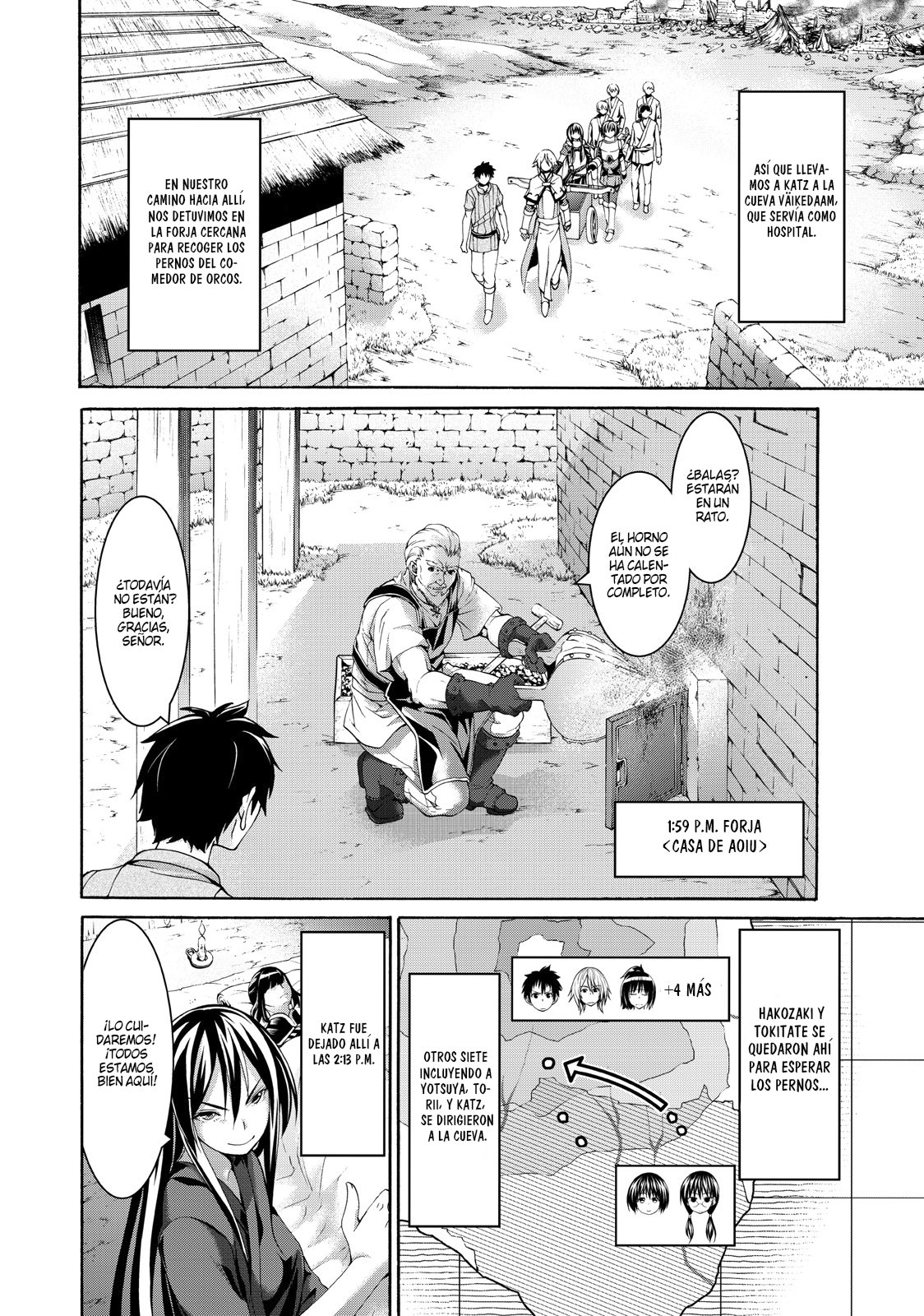 100-man no Inochi no Ue ni Ore wa Tatte Iru Capitulo 18: Todo lo que podían hacer era mirar hacia arriba página 27