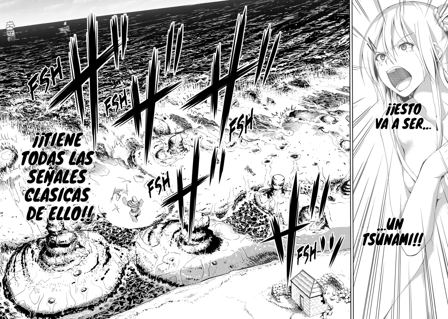 100-man no Inochi no Ue ni Ore wa Tatte Iru Capitulo 19: Descendientes de la isla de los desastres. página 13
