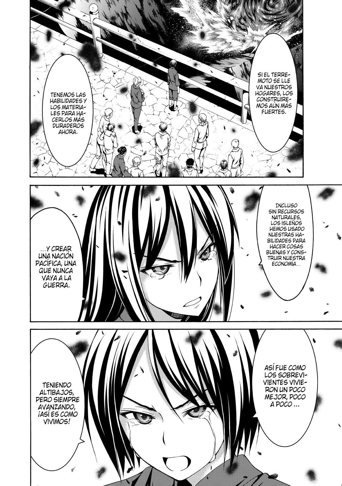 100-man no Inochi no Ue ni Ore wa Tatte Iru Capitulo 19: Descendientes de la isla de los desastres. página 30