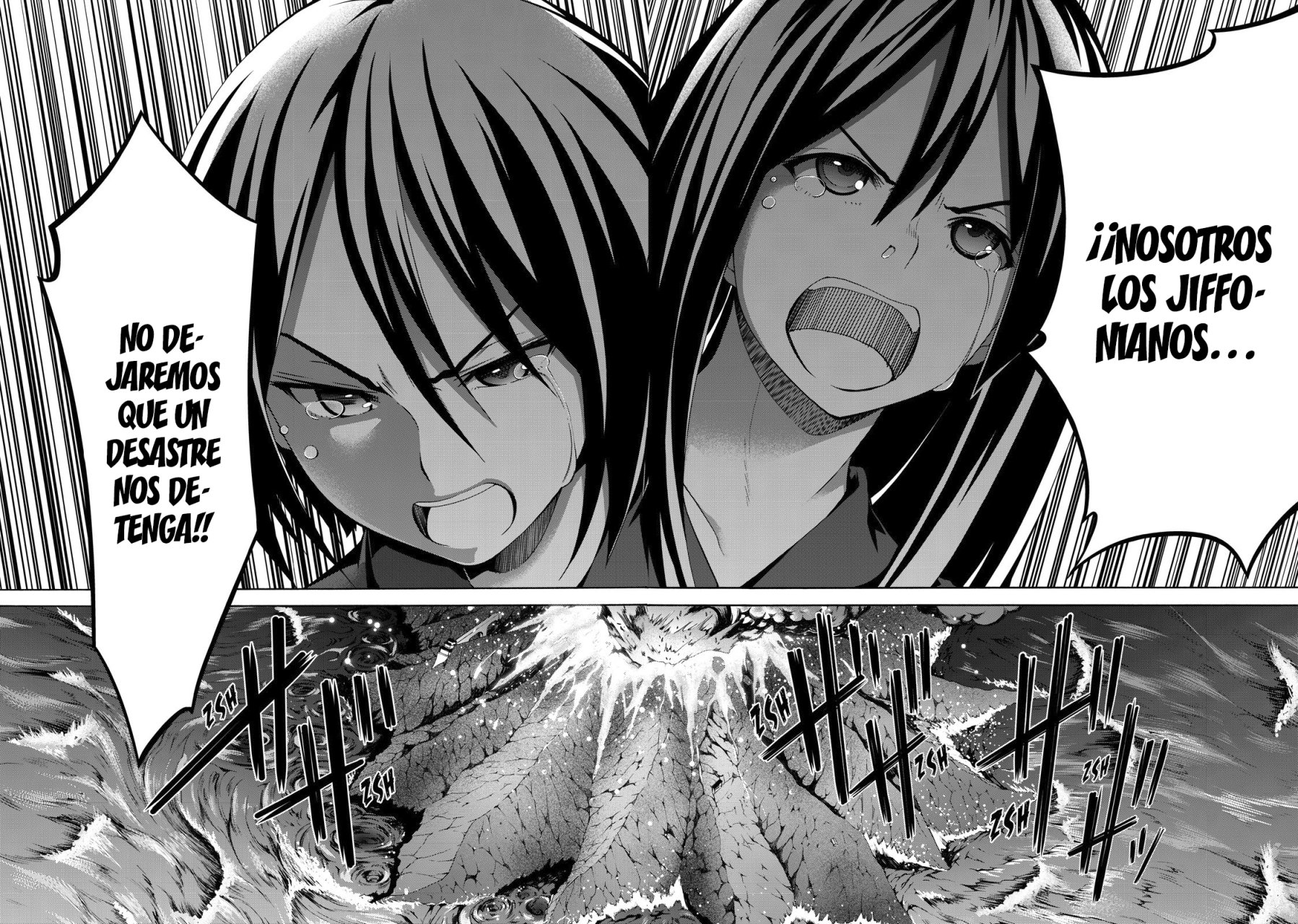 100-man no Inochi no Ue ni Ore wa Tatte Iru Capitulo 19: Descendientes de la isla de los desastres. página 32