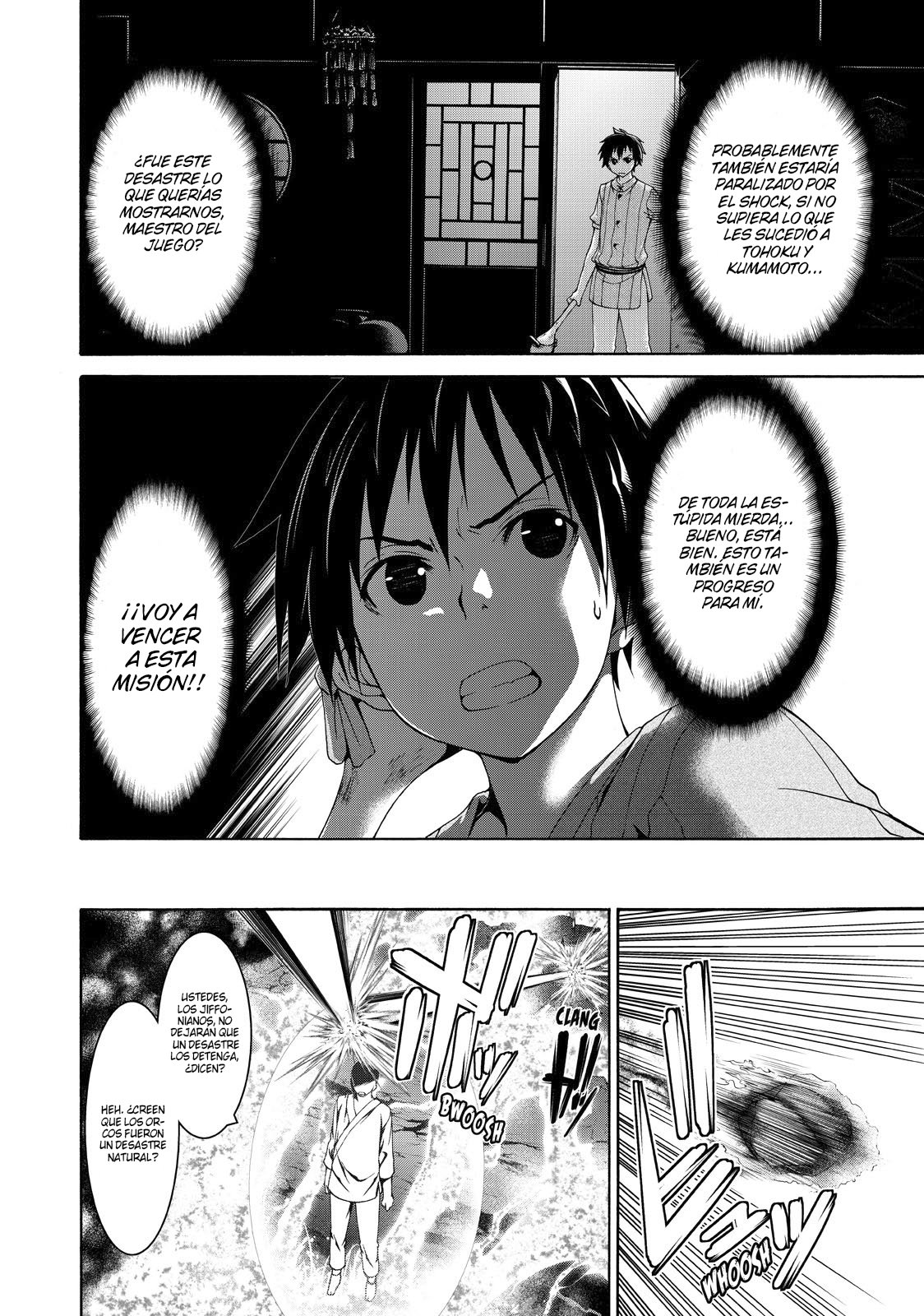 100-man no Inochi no Ue ni Ore wa Tatte Iru Capitulo 19: Descendientes de la isla de los desastres. página 33
