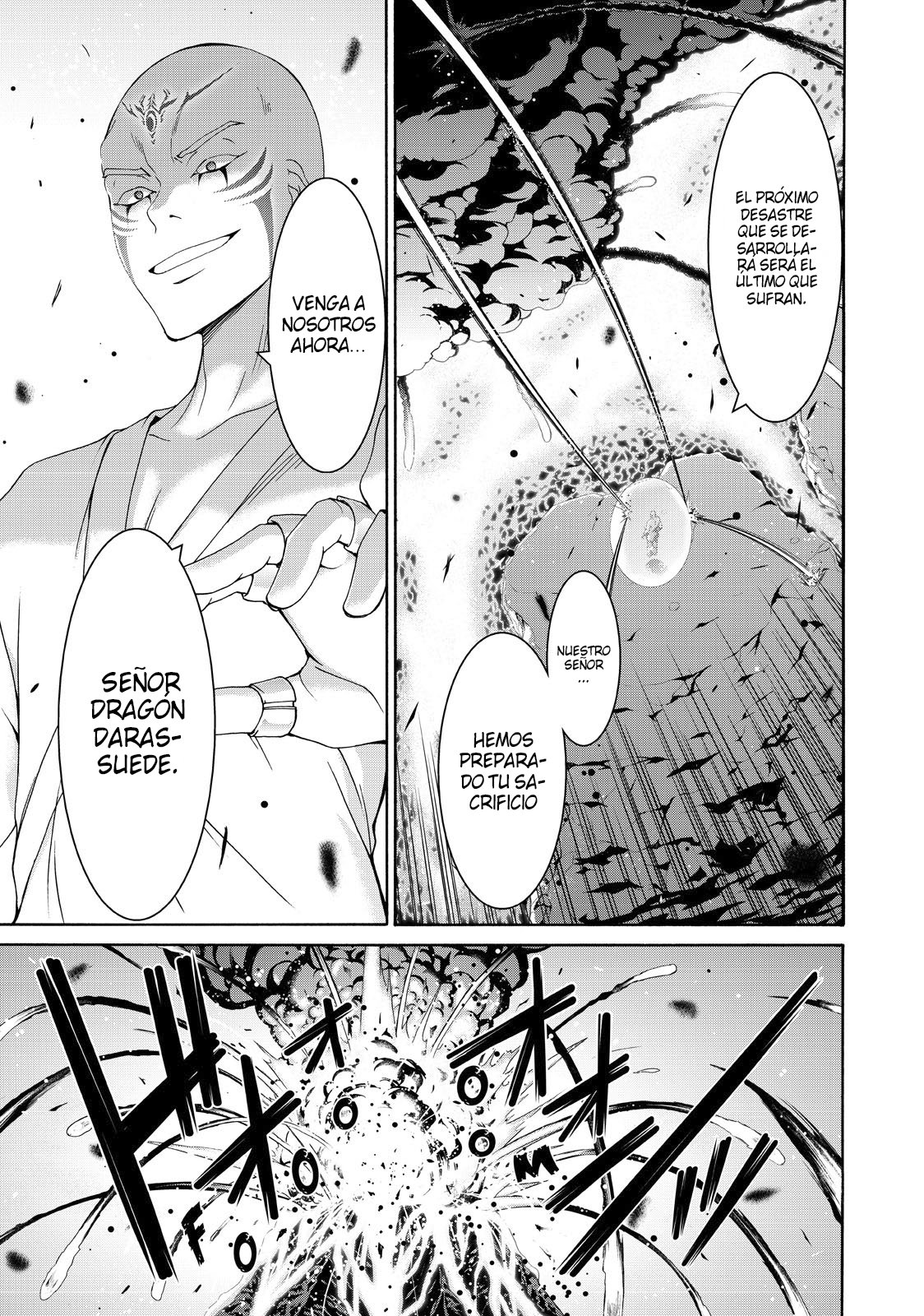 100-man no Inochi no Ue ni Ore wa Tatte Iru Capitulo 19: Descendientes de la isla de los desastres. página 34
