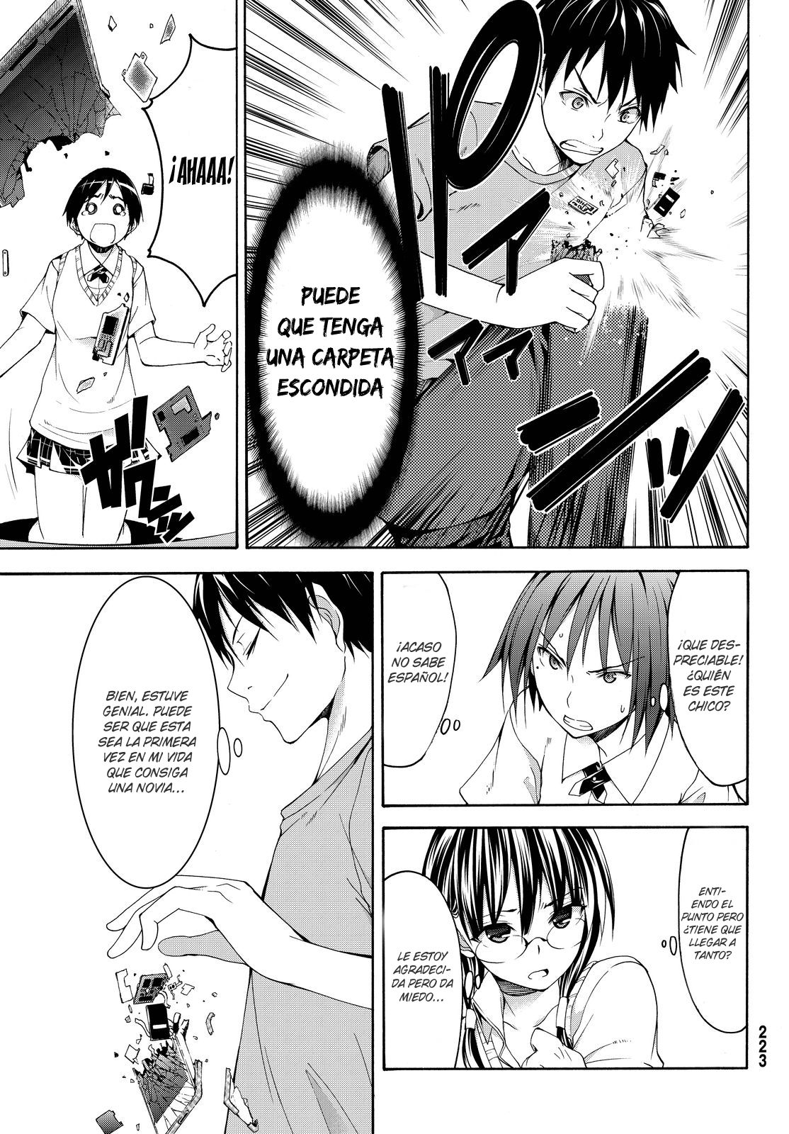 100-man no Inochi no Ue ni Ore wa Tatte Iru Capitulo 2: Una otaku sin remedio y el maestro de la popularidad página 18