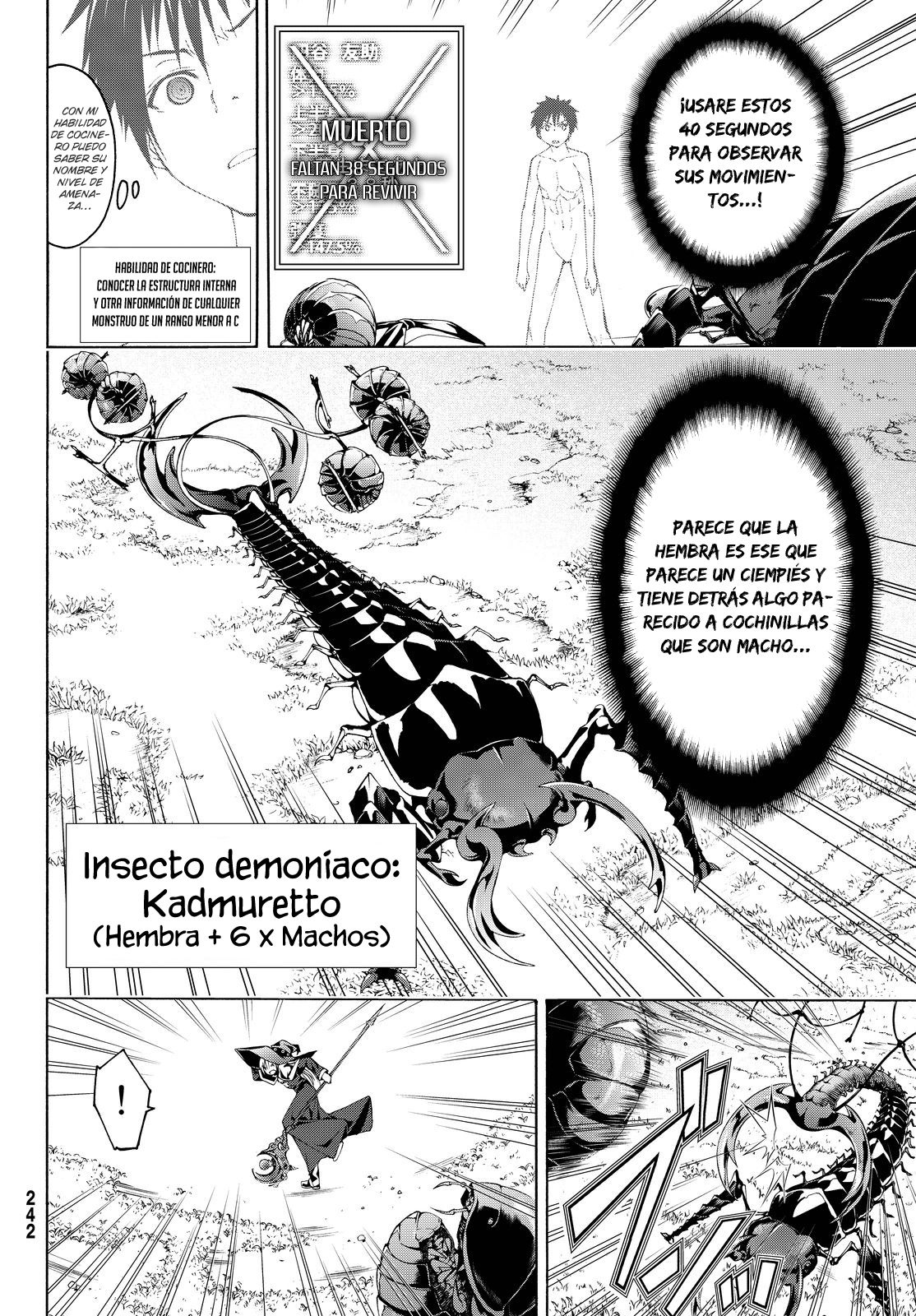 100-man no Inochi no Ue ni Ore wa Tatte Iru Capitulo 2 página 37