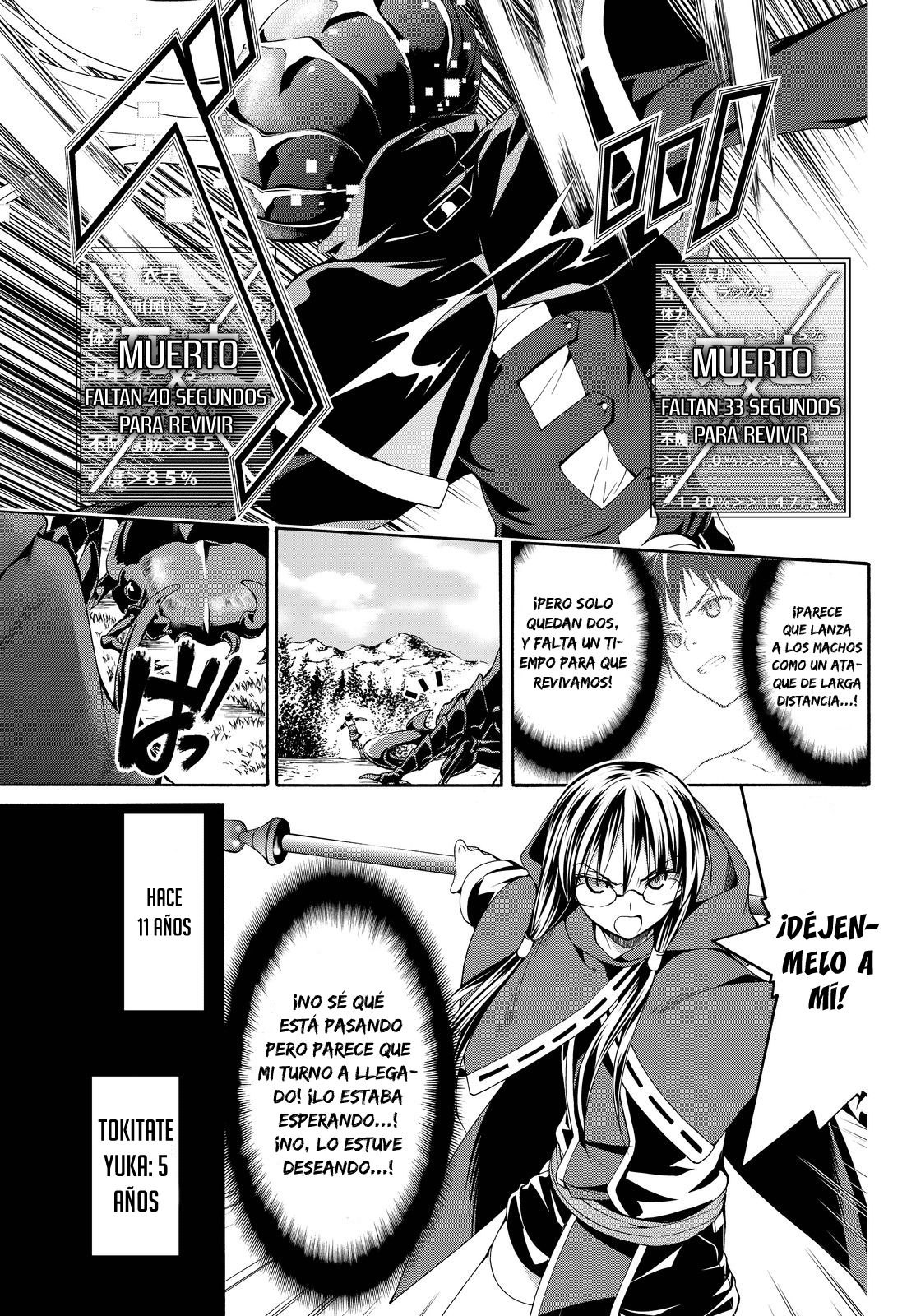 100-man no Inochi no Ue ni Ore wa Tatte Iru Capitulo 2 página 38