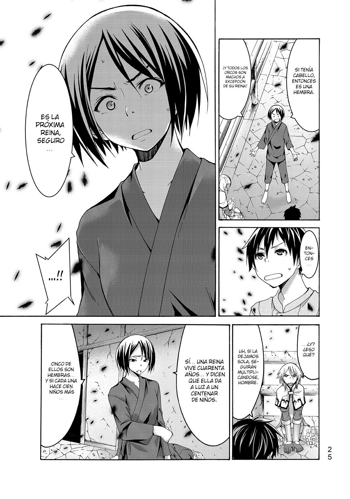 100-man no Inochi no Ue ni Ore wa Tatte Iru Capitulo 20 página 25