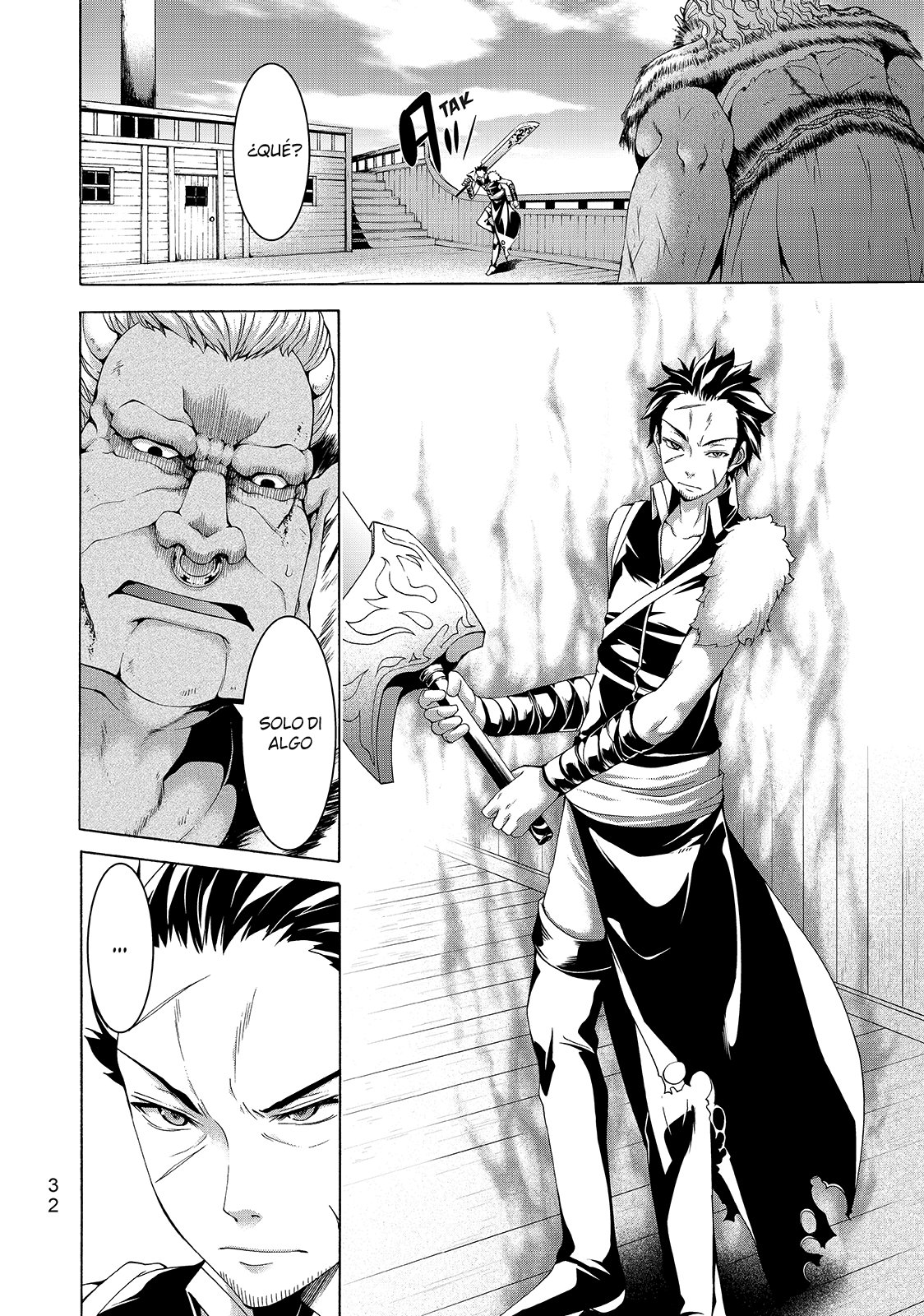 100-man no Inochi no Ue ni Ore wa Tatte Iru Capitulo 20 página 32