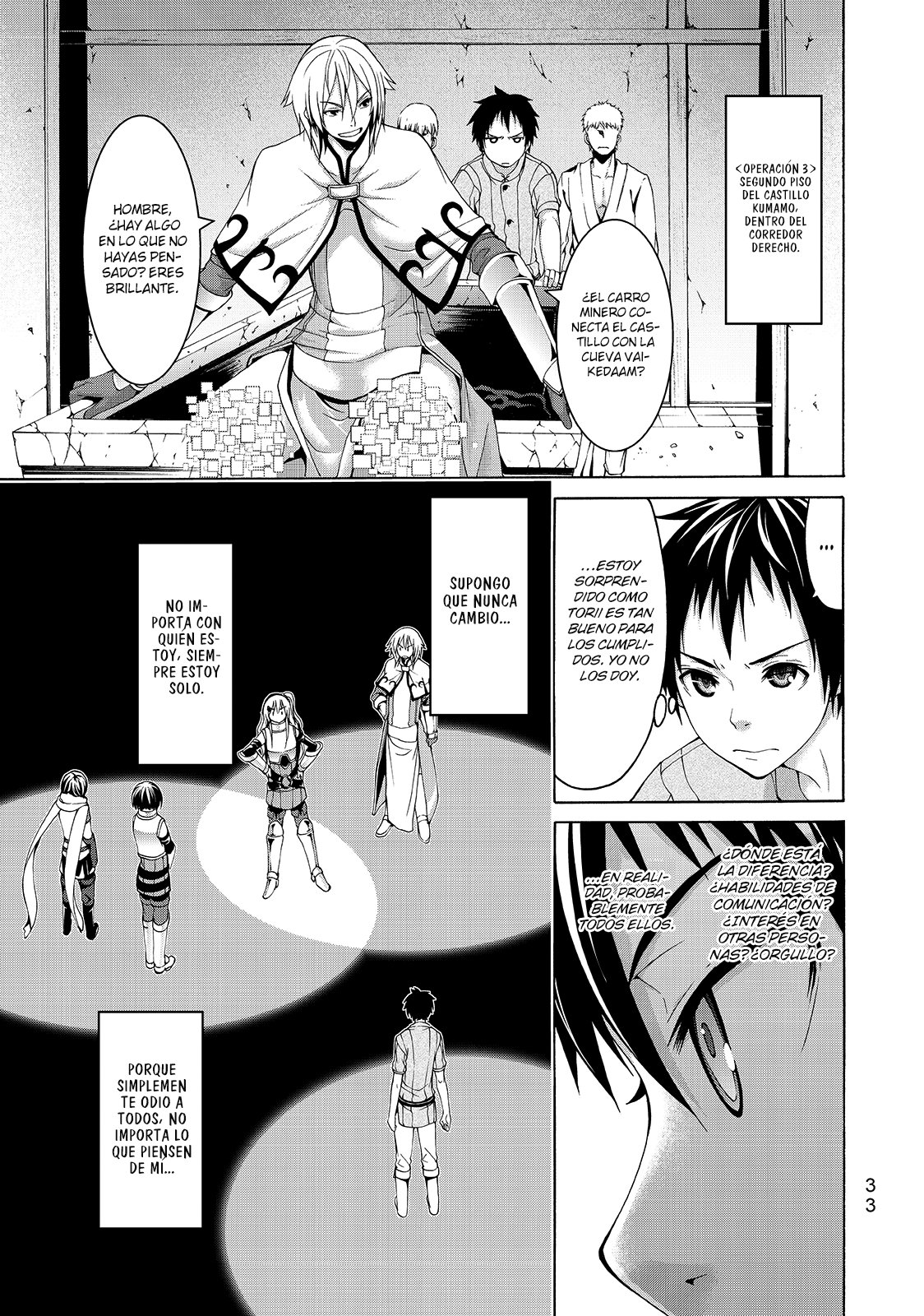 100-man no Inochi no Ue ni Ore wa Tatte Iru Capitulo 20 página 33