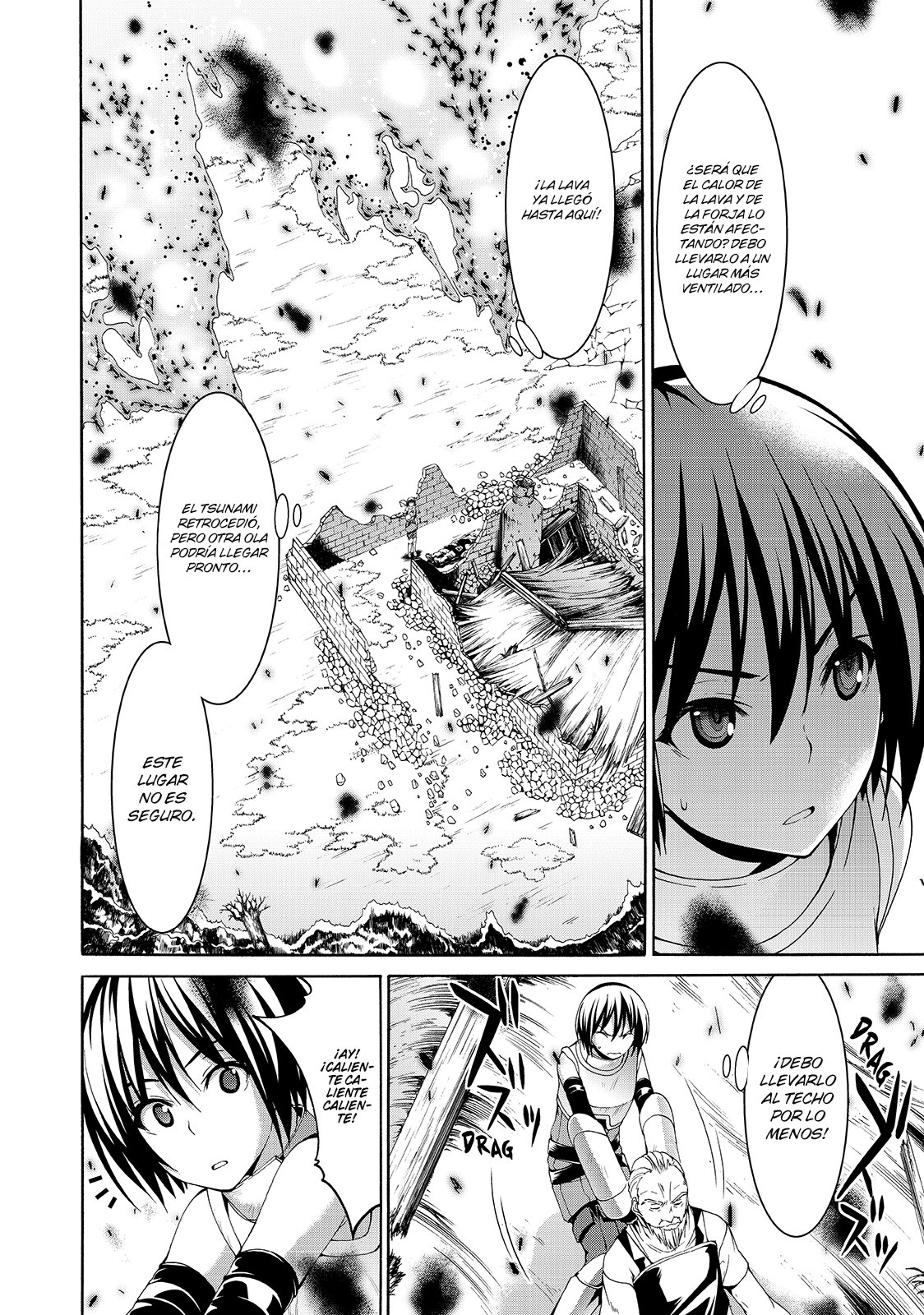 100-man no Inochi no Ue ni Ore wa Tatte Iru Capitulo 21: La reina y la espada destructora página 13