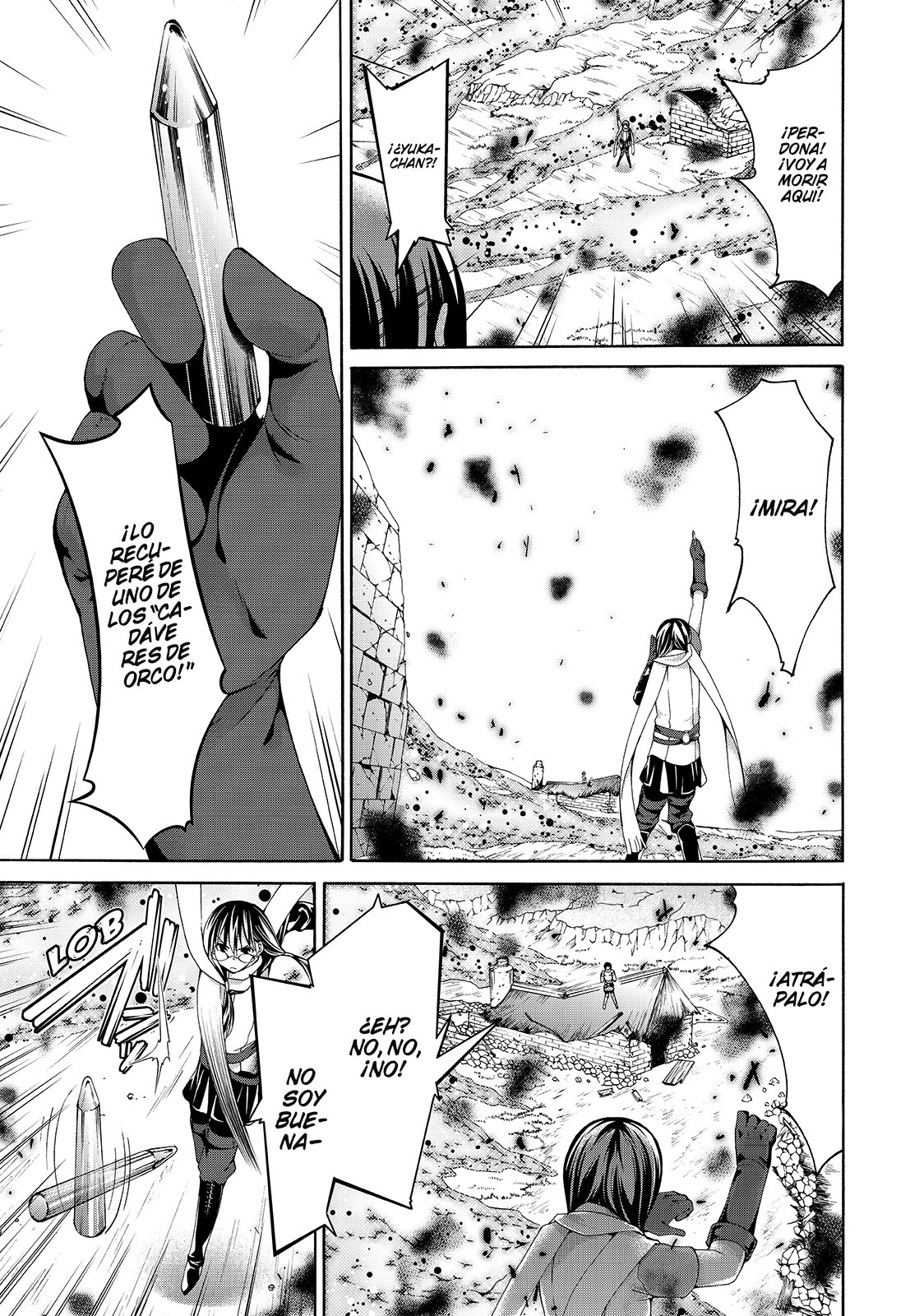 100-man no Inochi no Ue ni Ore wa Tatte Iru Capitulo 21: La reina y la espada destructora página 14