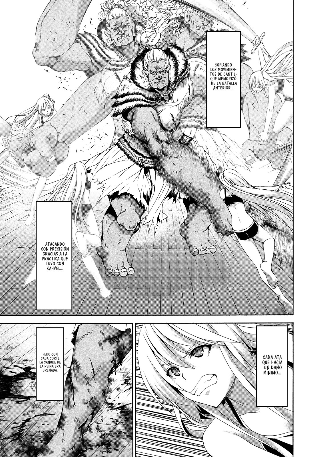 100-man no Inochi no Ue ni Ore wa Tatte Iru Capitulo 21: La reina y la espada destructora página 28