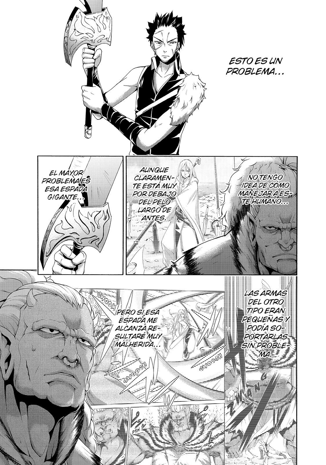 100-man no Inochi no Ue ni Ore wa Tatte Iru Capitulo 21: La reina y la espada destructora página 8