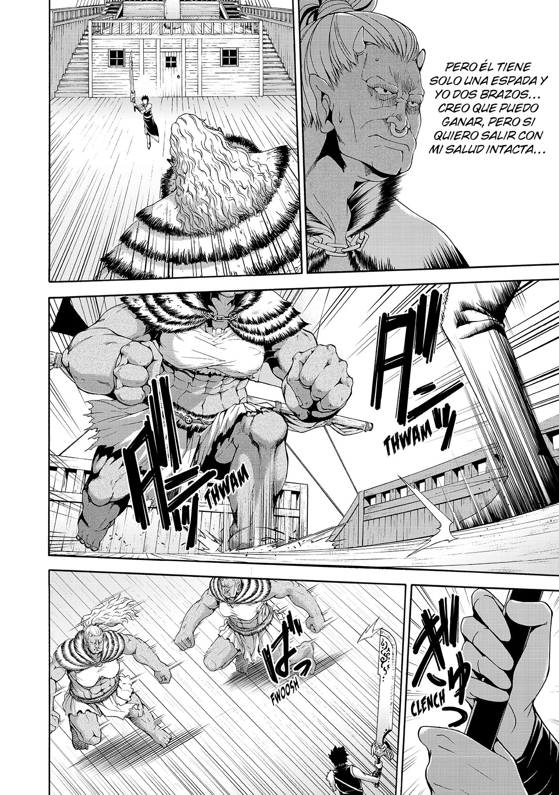 100-man no Inochi no Ue ni Ore wa Tatte Iru Capitulo 21: La reina y la espada destructora página 9