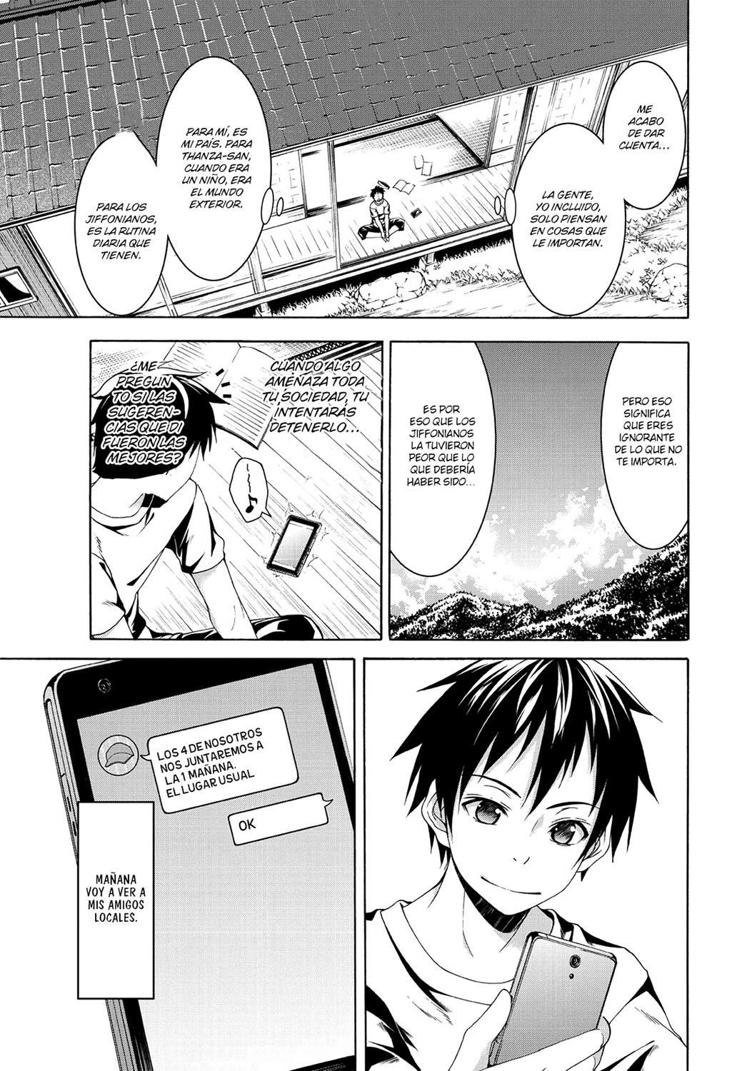 100-man no Inochi no Ue ni Ore wa Tatte Iru Capitulo 24 página 33