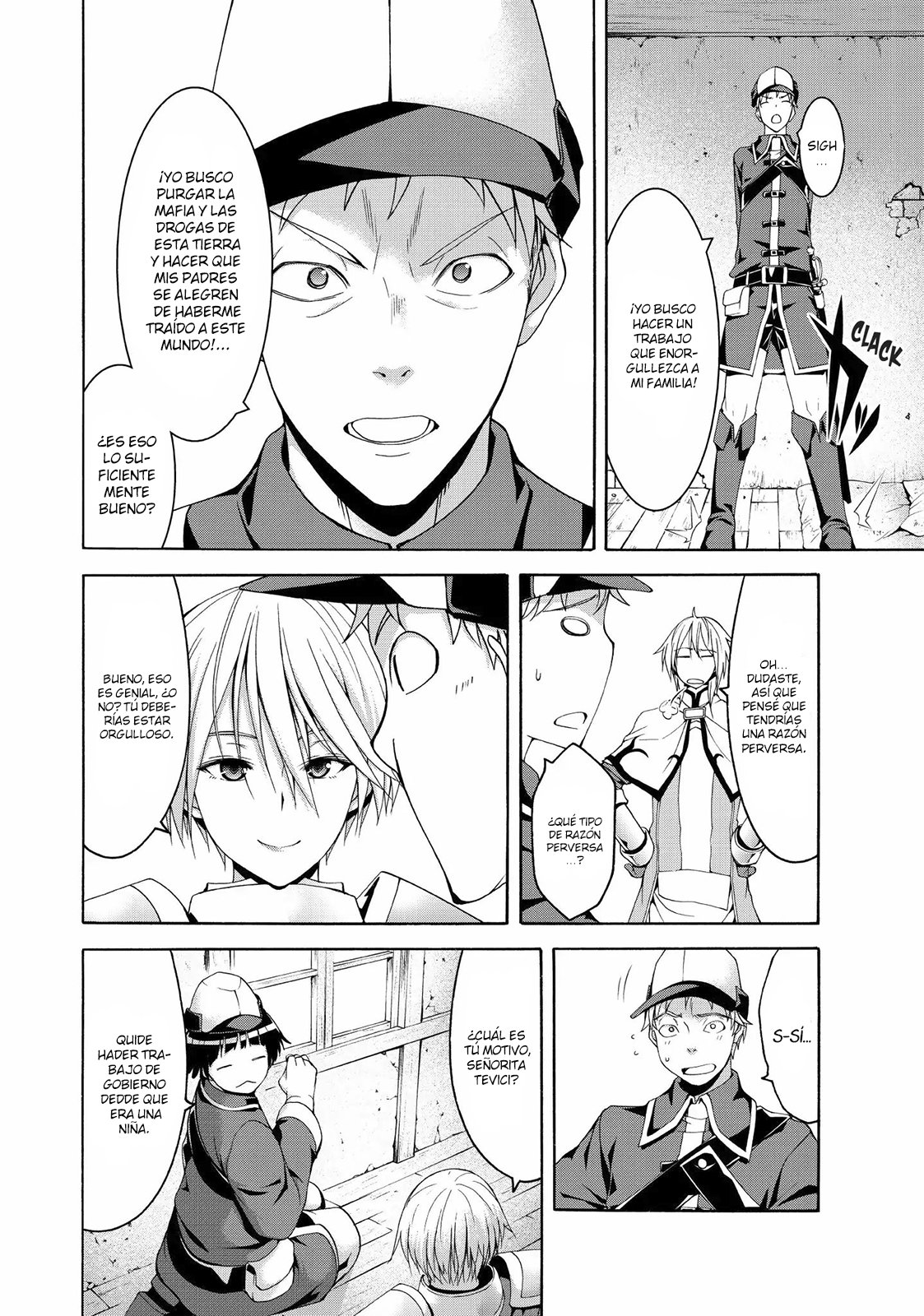 100-man no Inochi no Ue ni Ore wa Tatte Iru Capitulo 27 página 14