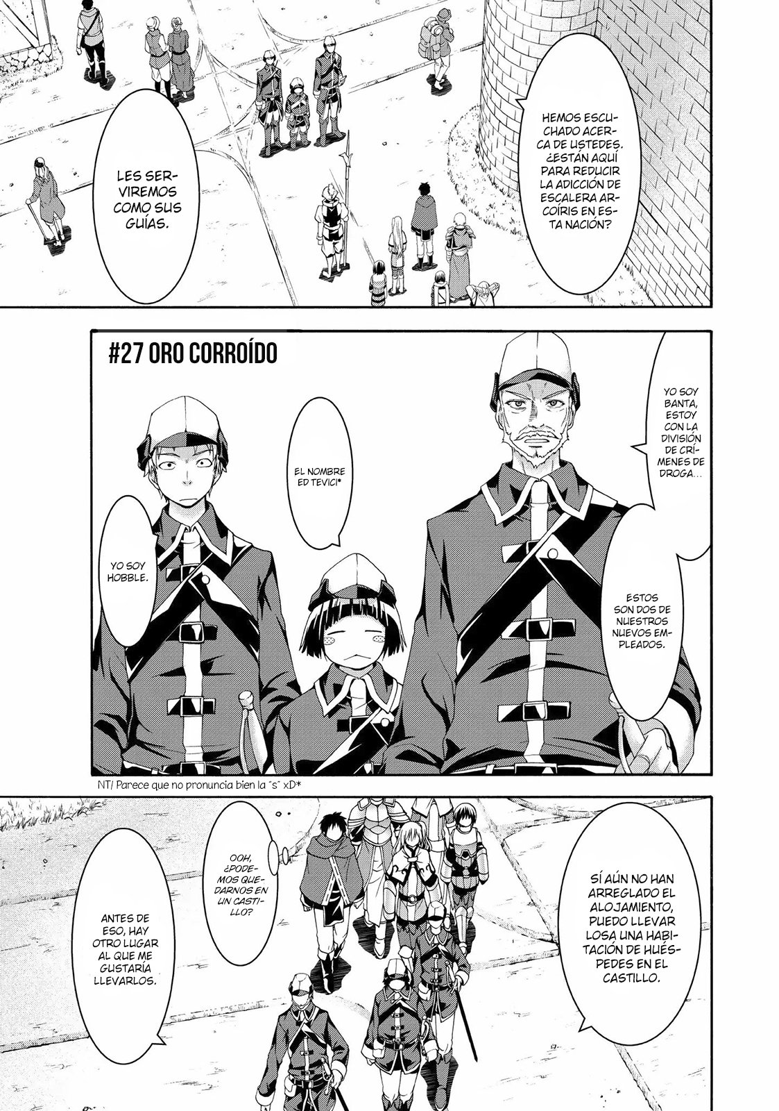 100-man no Inochi no Ue ni Ore wa Tatte Iru Capitulo 27 página 2