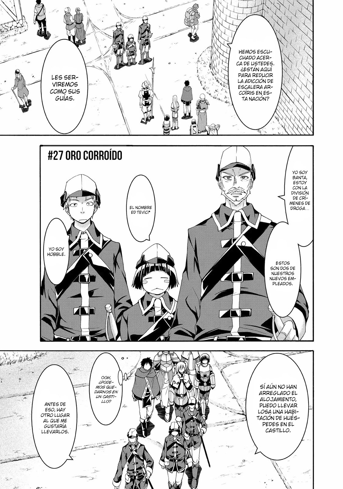 100-man no Inochi no Ue ni Ore wa Tatte Iru Capitulo 27 página 3
