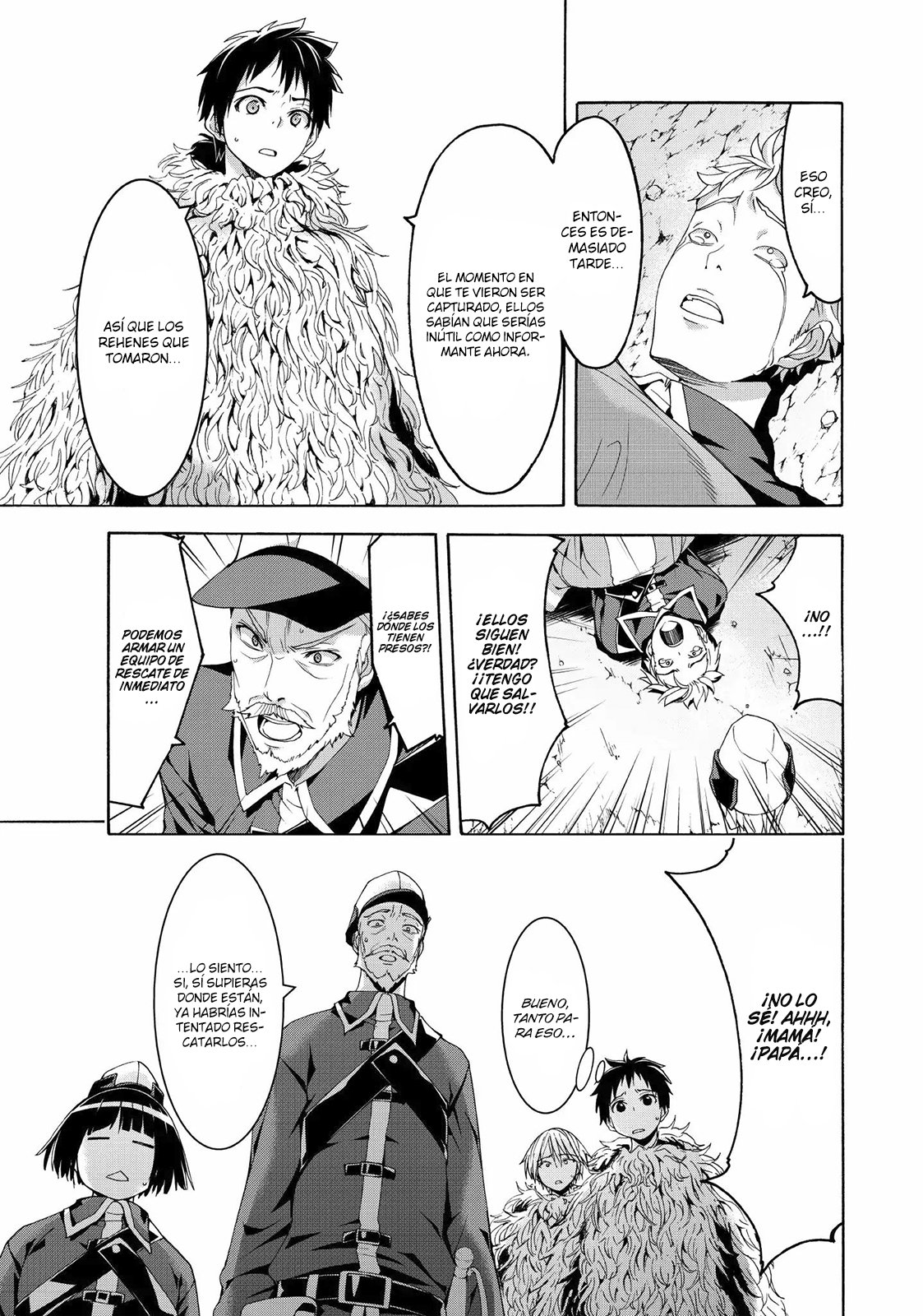100-man no Inochi no Ue ni Ore wa Tatte Iru Capitulo 27 página 33