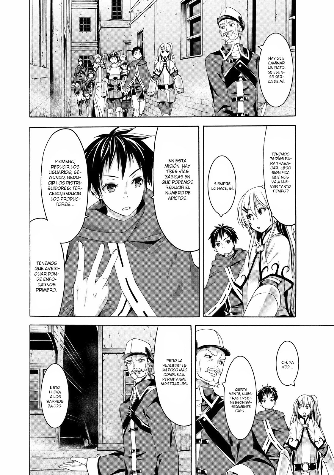 100-man no Inochi no Ue ni Ore wa Tatte Iru Capitulo 27 página 4