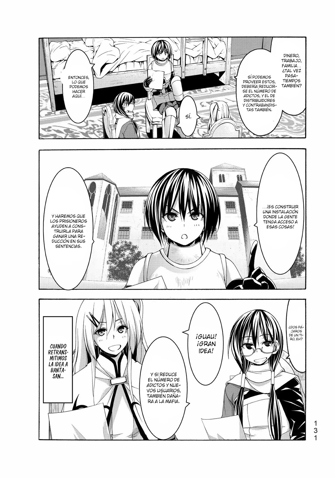 100-man no Inochi no Ue ni Ore wa Tatte Iru Capitulo 28 página 18