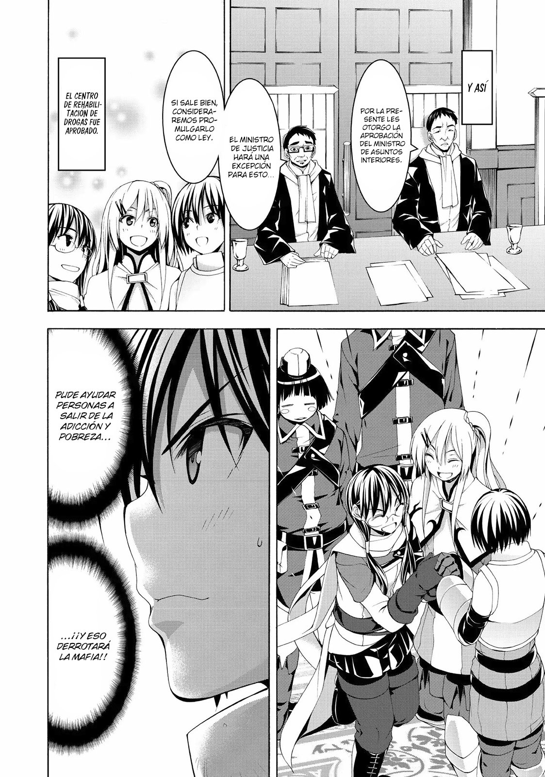100-man no Inochi no Ue ni Ore wa Tatte Iru Capitulo 28 página 35