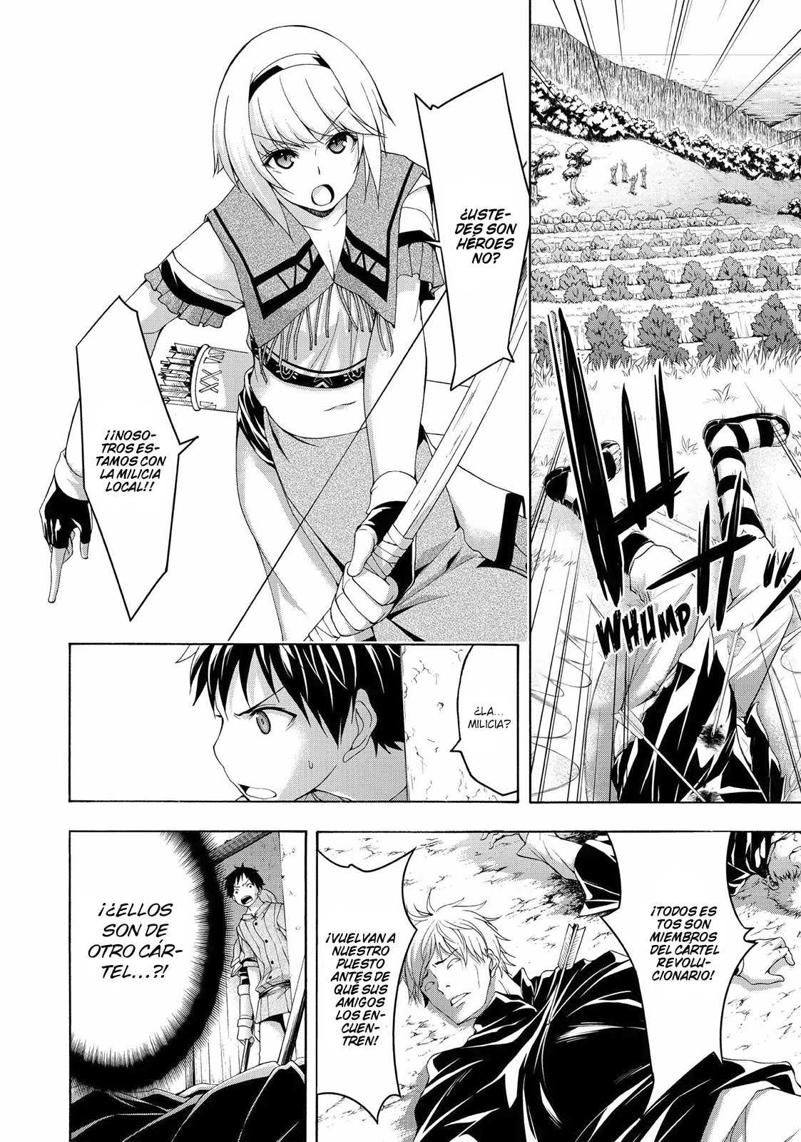 100-man no Inochi no Ue ni Ore wa Tatte Iru Capitulo 29 página 13