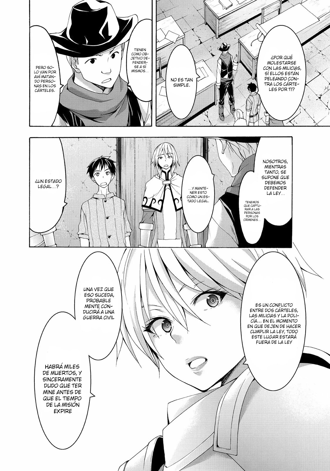 100-man no Inochi no Ue ni Ore wa Tatte Iru Capitulo 29 página 17